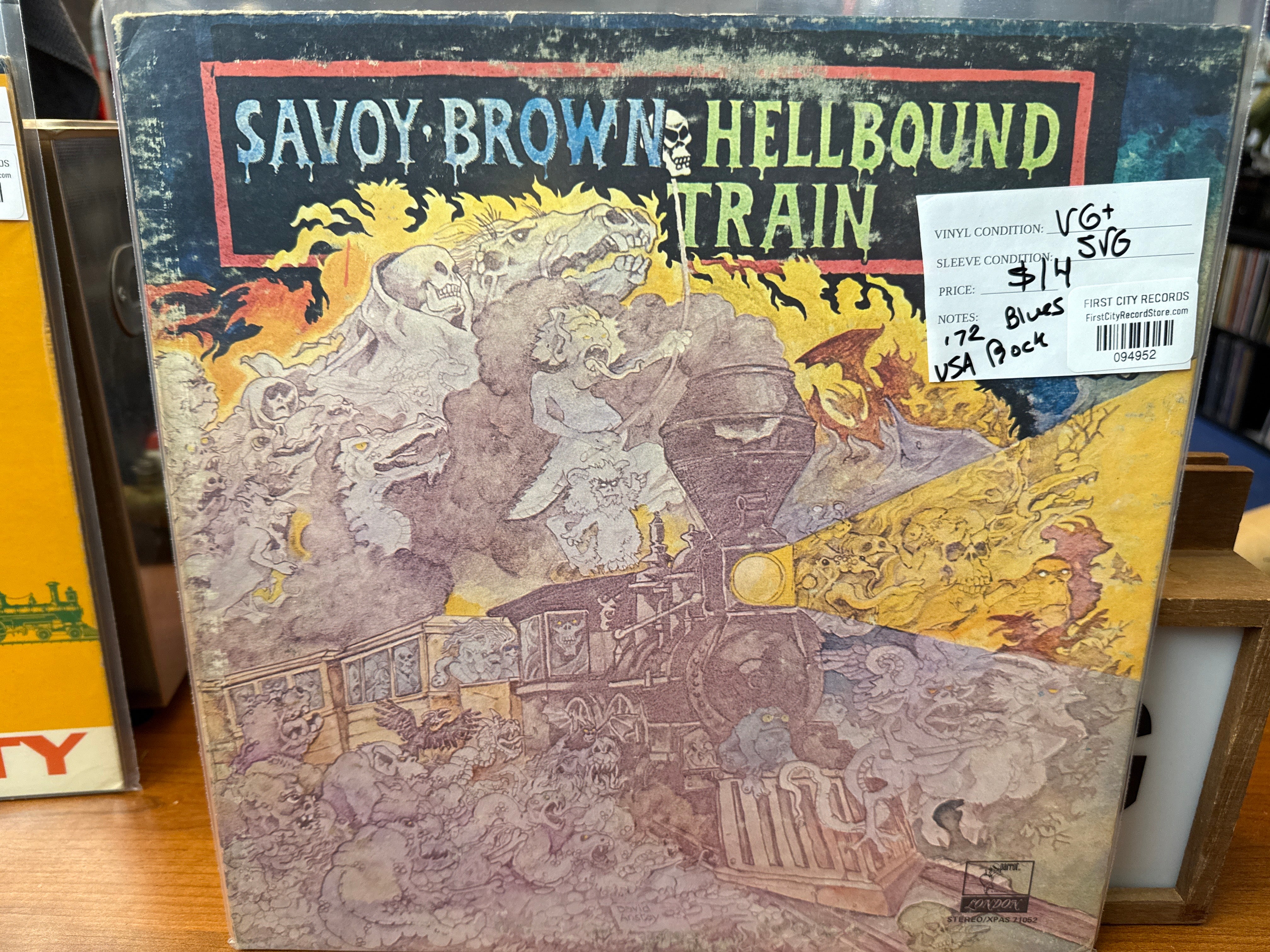 Savoy Brown - Hellbound Train (1972, USED)