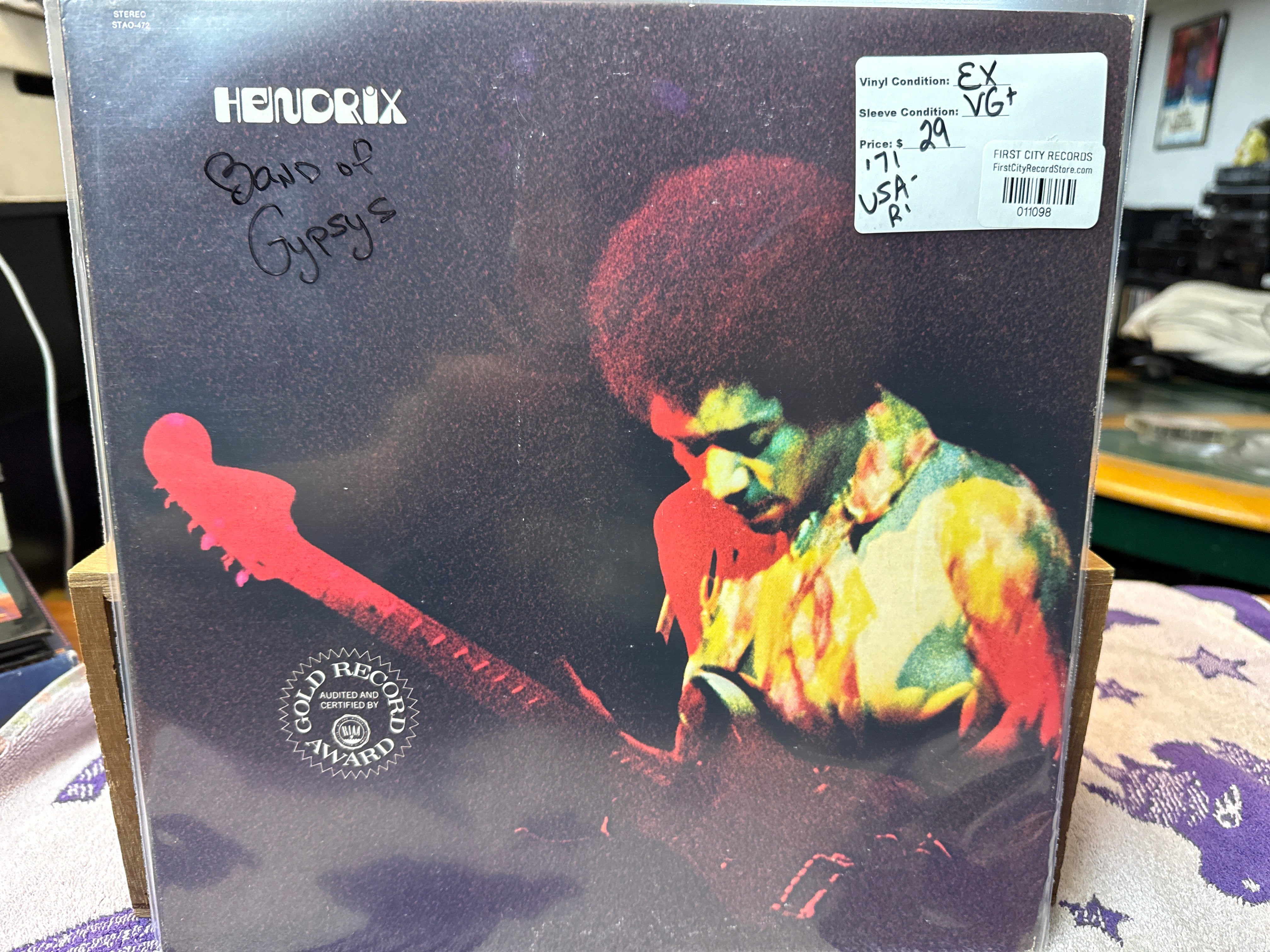 Jimi Hendrix - Band of Gypsys (1971, USED)