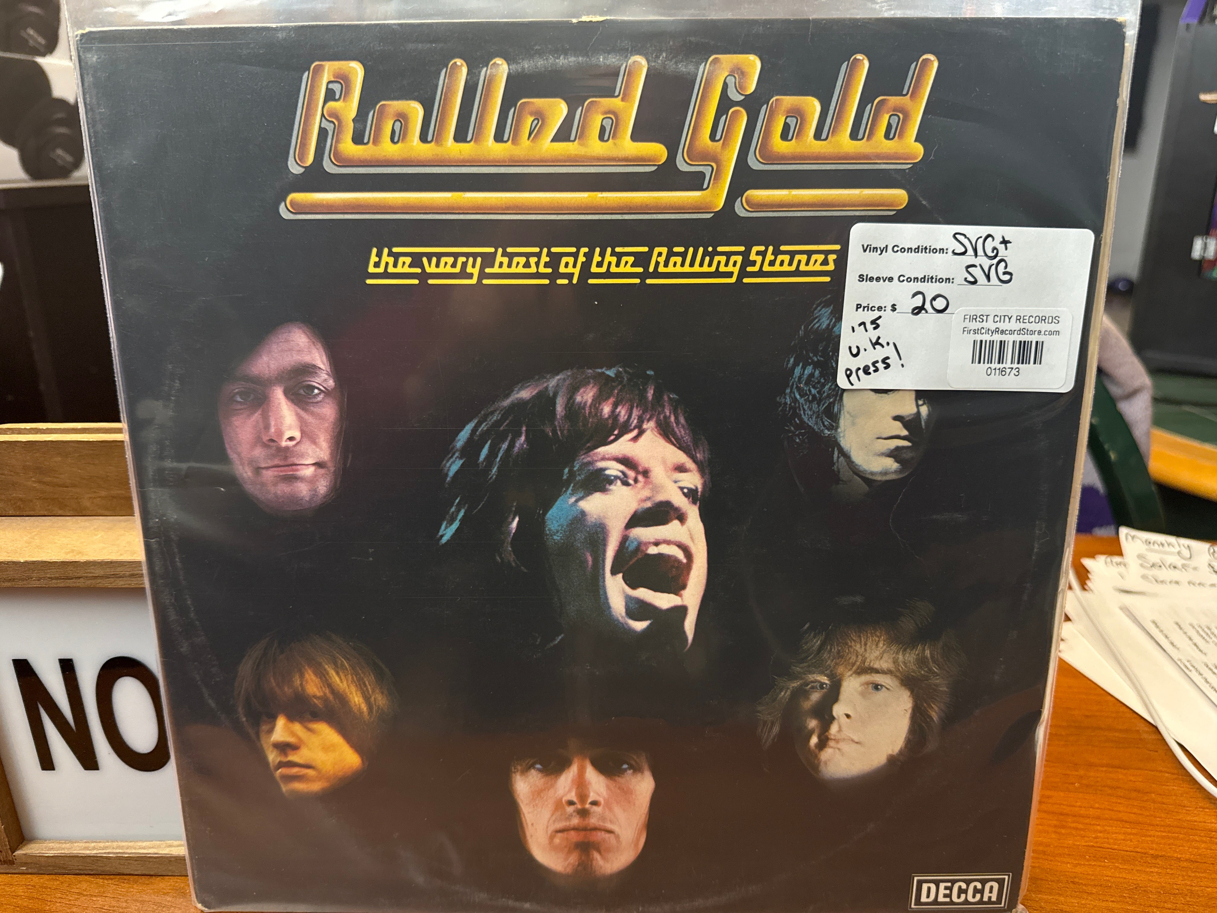 Rolling Stones - Rolled Gold: Very Best of (1975 U.K. Pressing, USED)