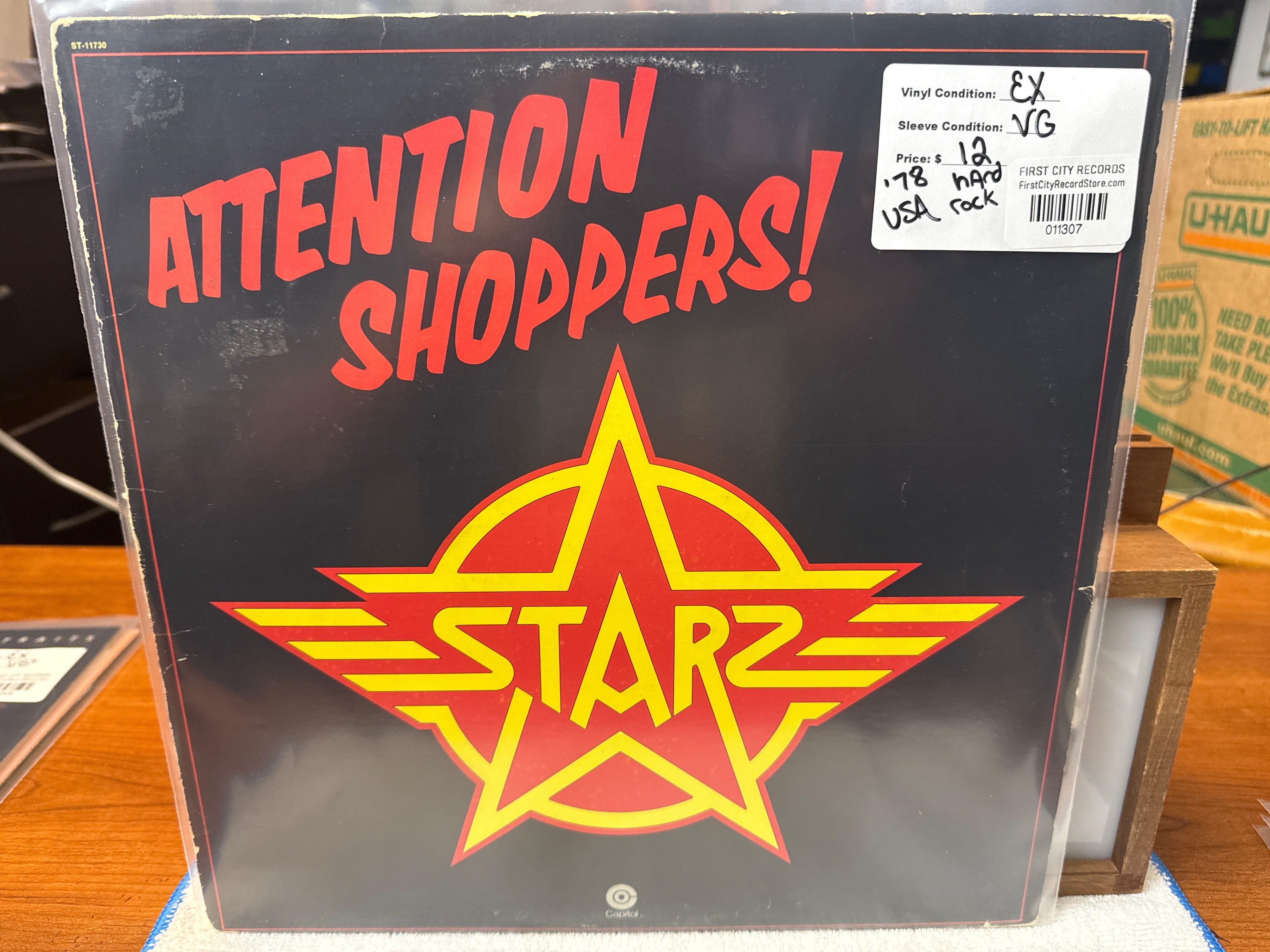 Starz - Attention Shoppers (1978, USED)