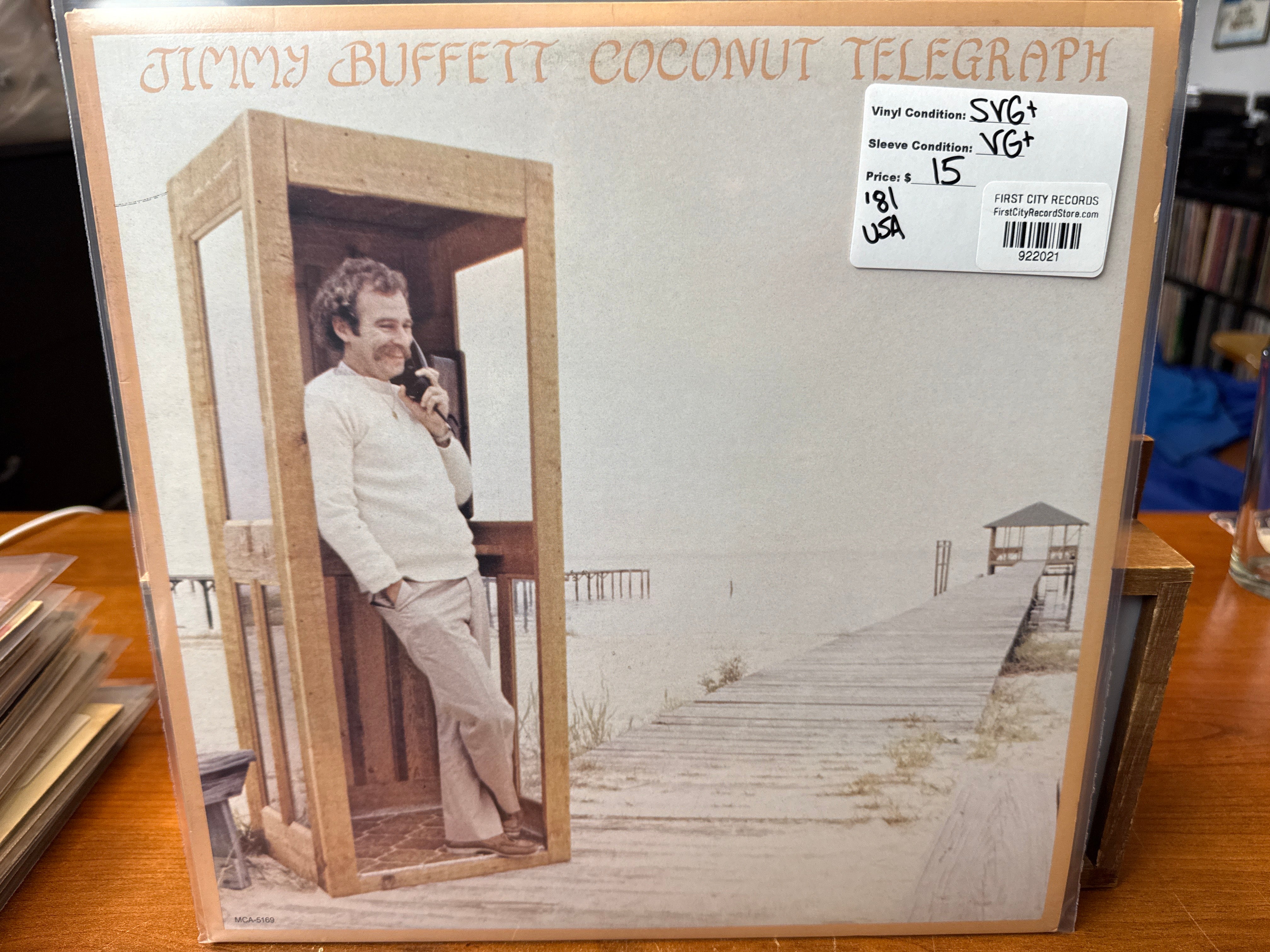 Jimmy Buffett - Coconut Telegraph (1981, USED)