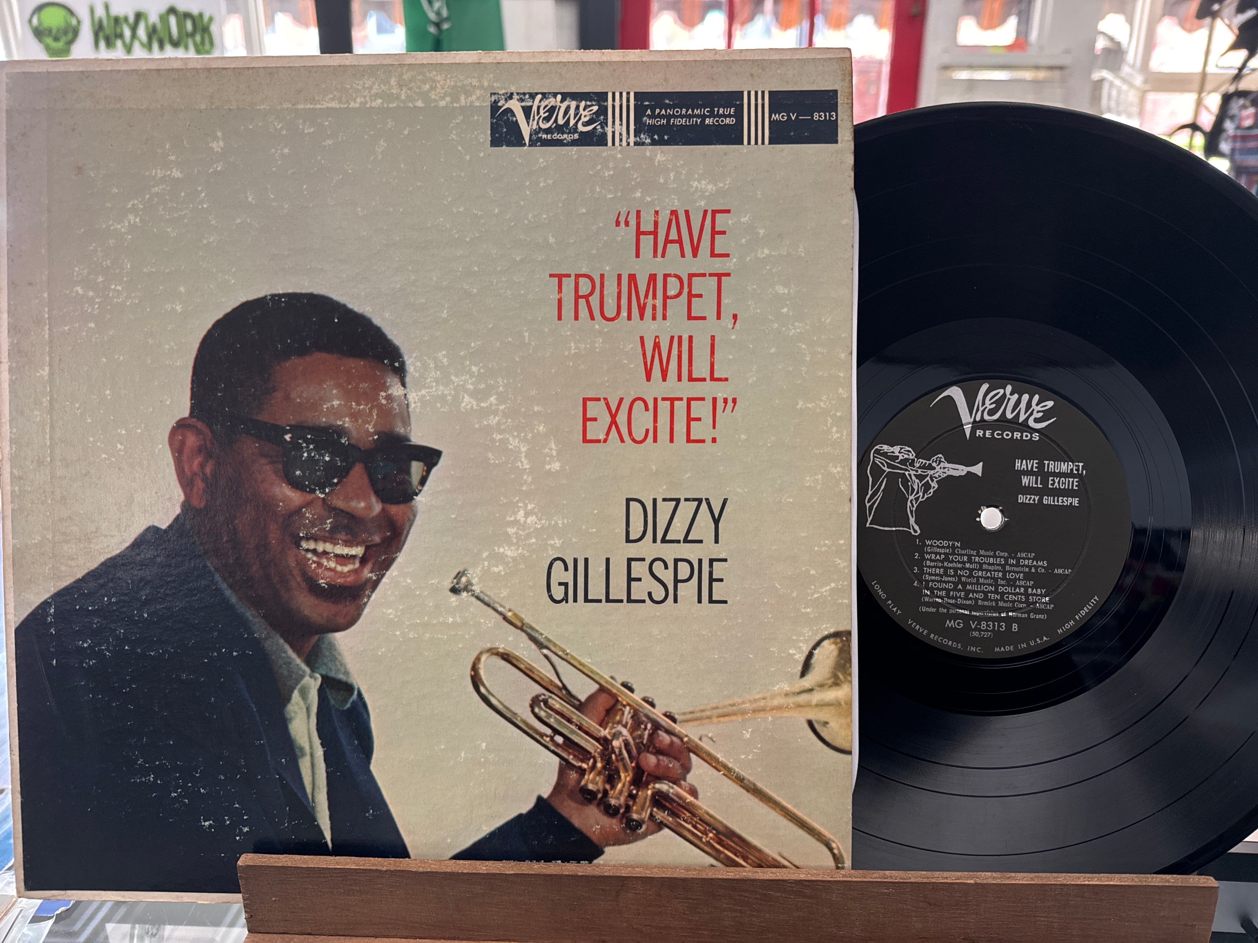 Dizzy Gillespie - Have Trumpet, Will Excite (1959, USED)