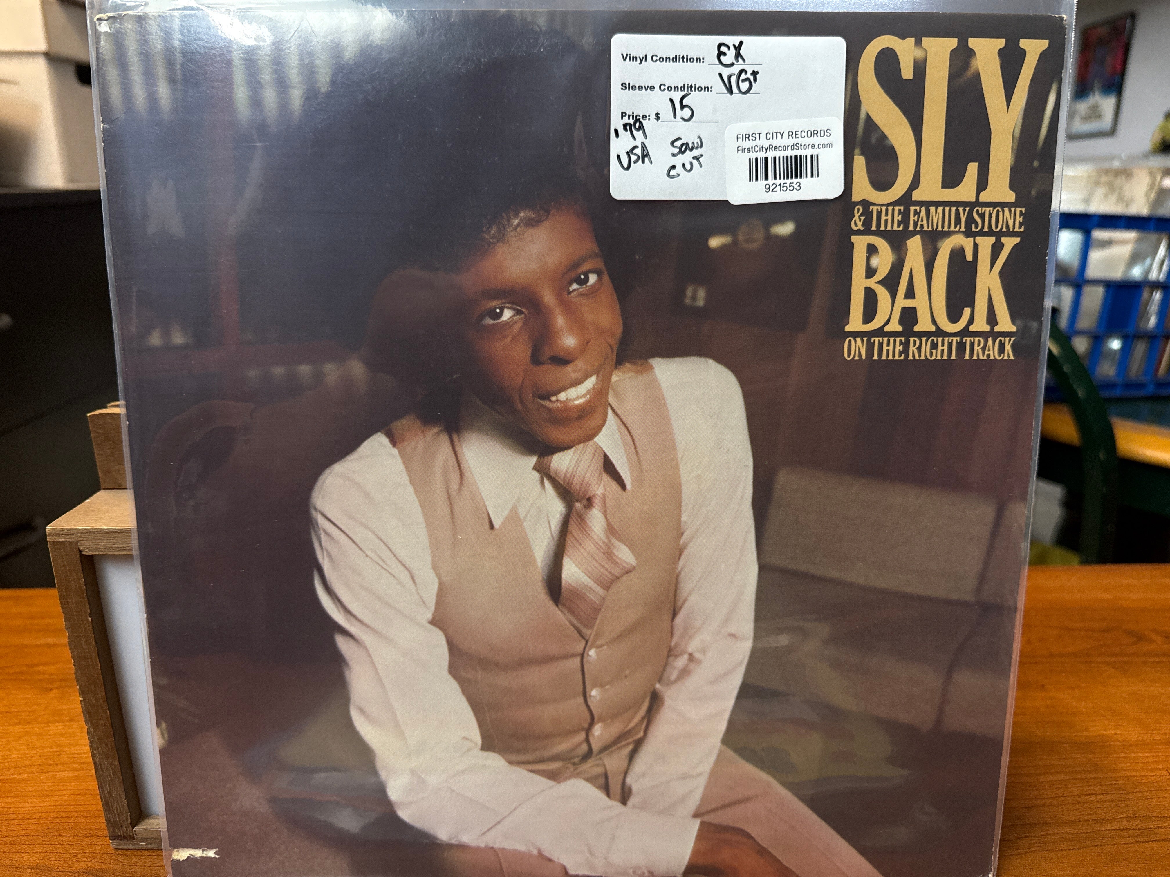 Sly & The Family Stone - Back on the Right Track (1979, USED)