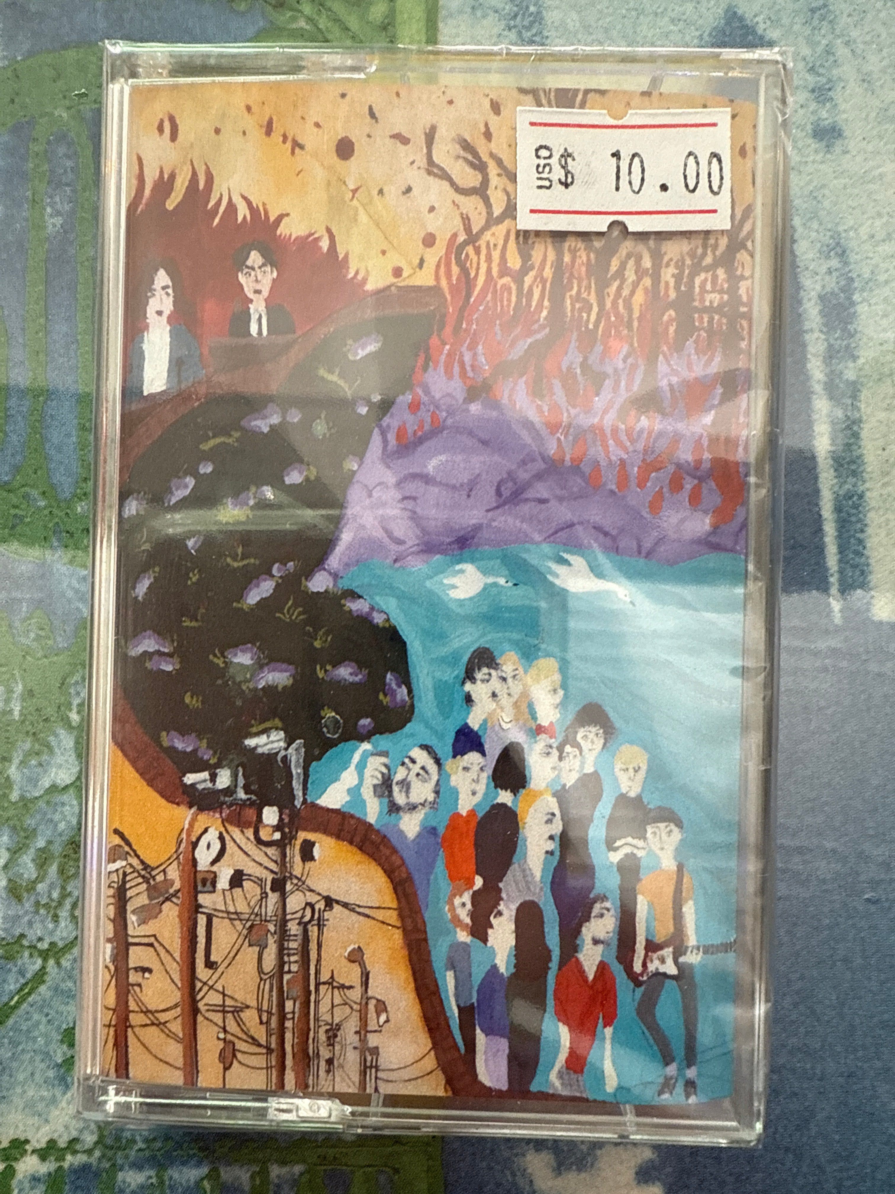 Exit Angels - A Sickness & A Fire (Yellow Shell)