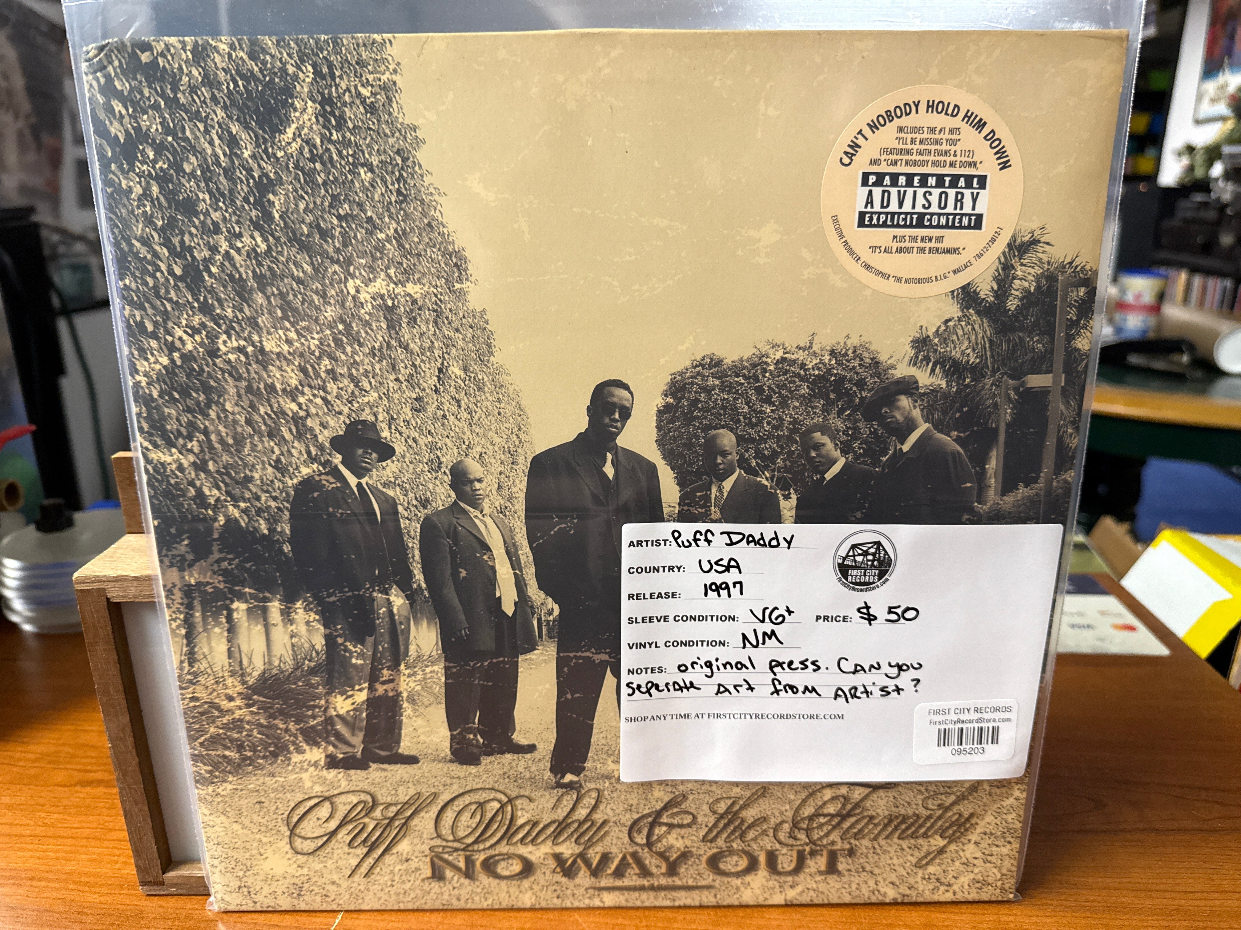 Puff Daddy & The Family - No Way Out (1997, USED)