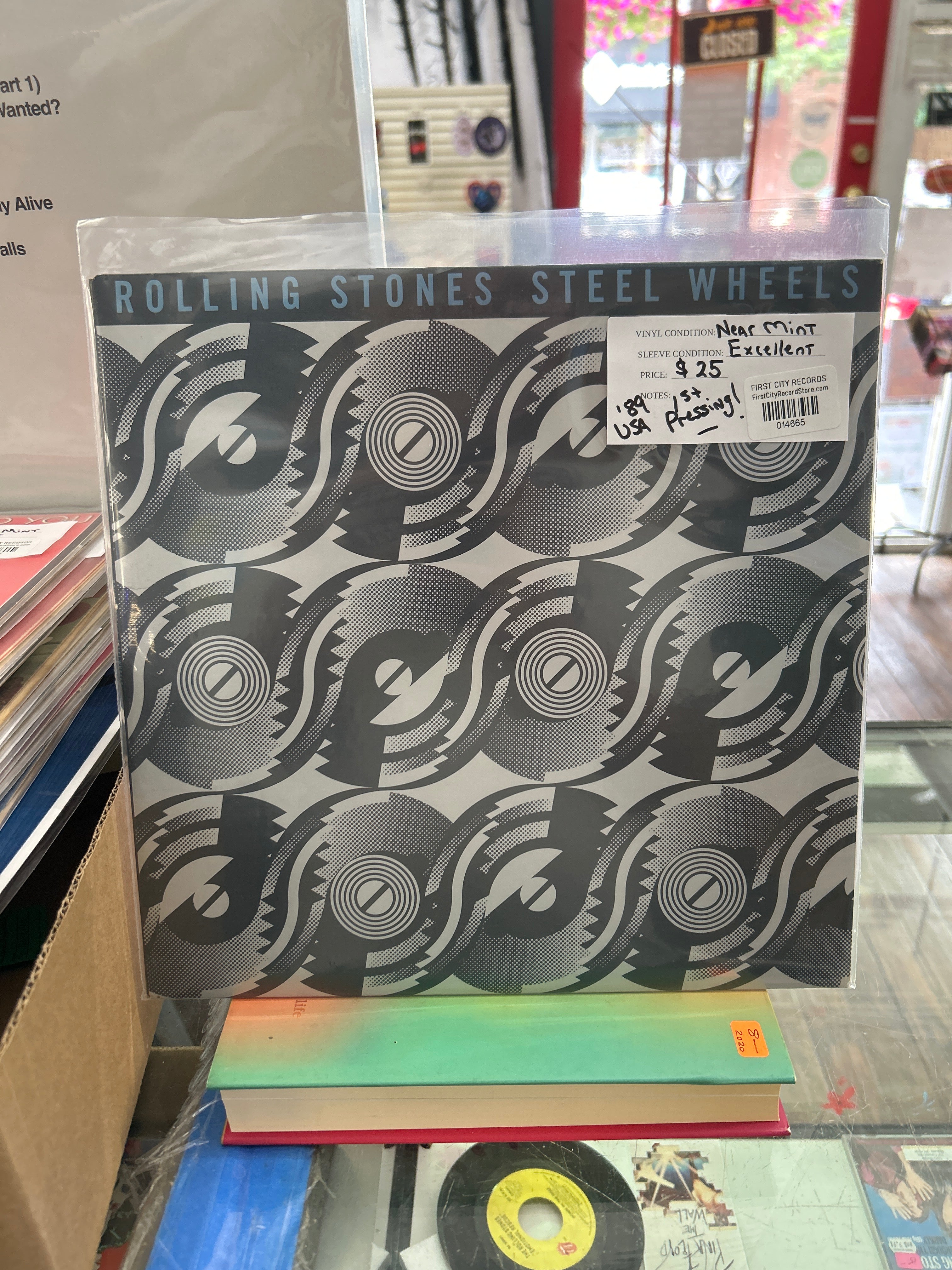 Rolling Stones - Steel Wheels (1989, 1st Pressing, USED)