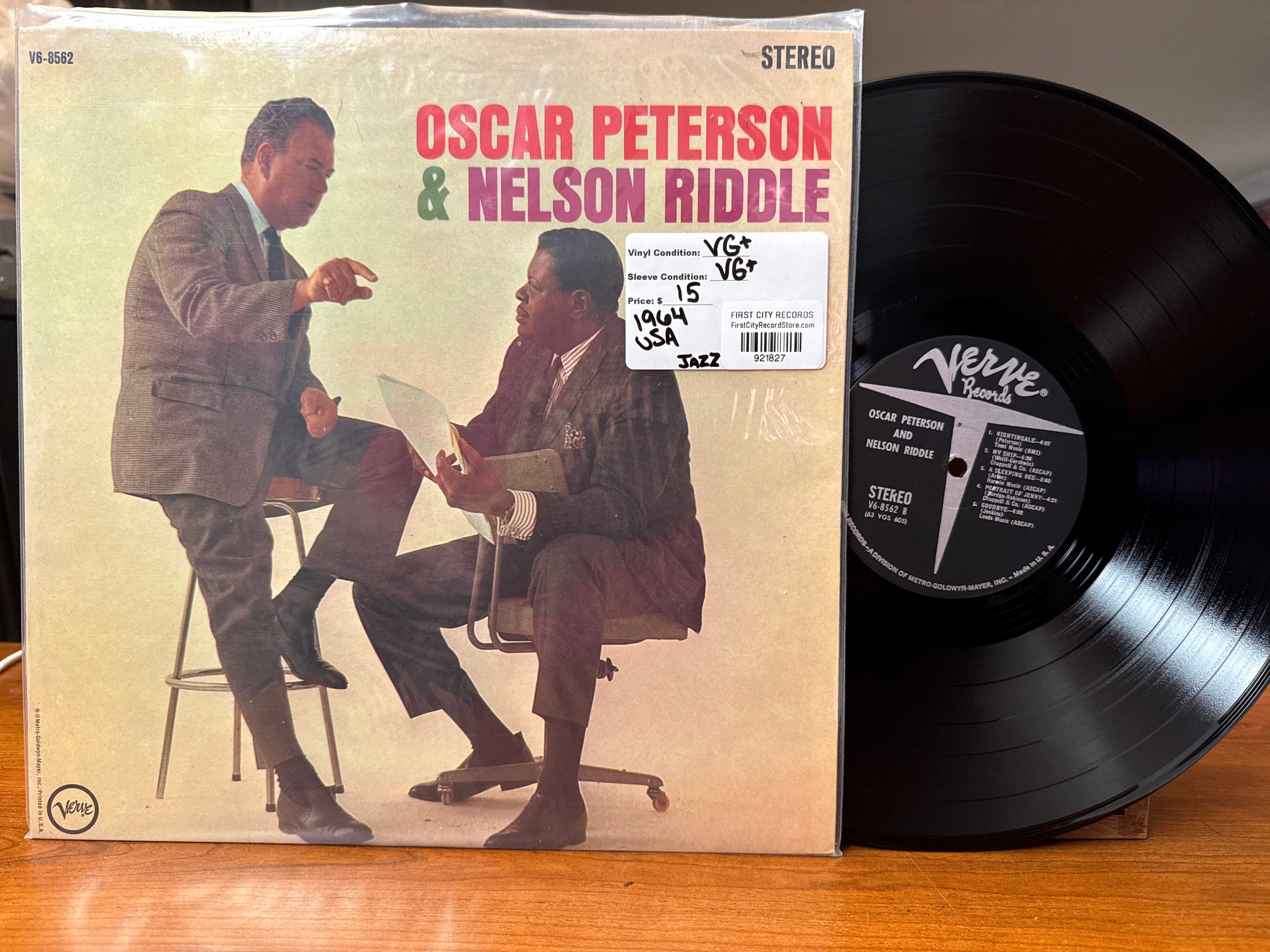 Oscar Peterson & Nelson Riddle (1964, USED)