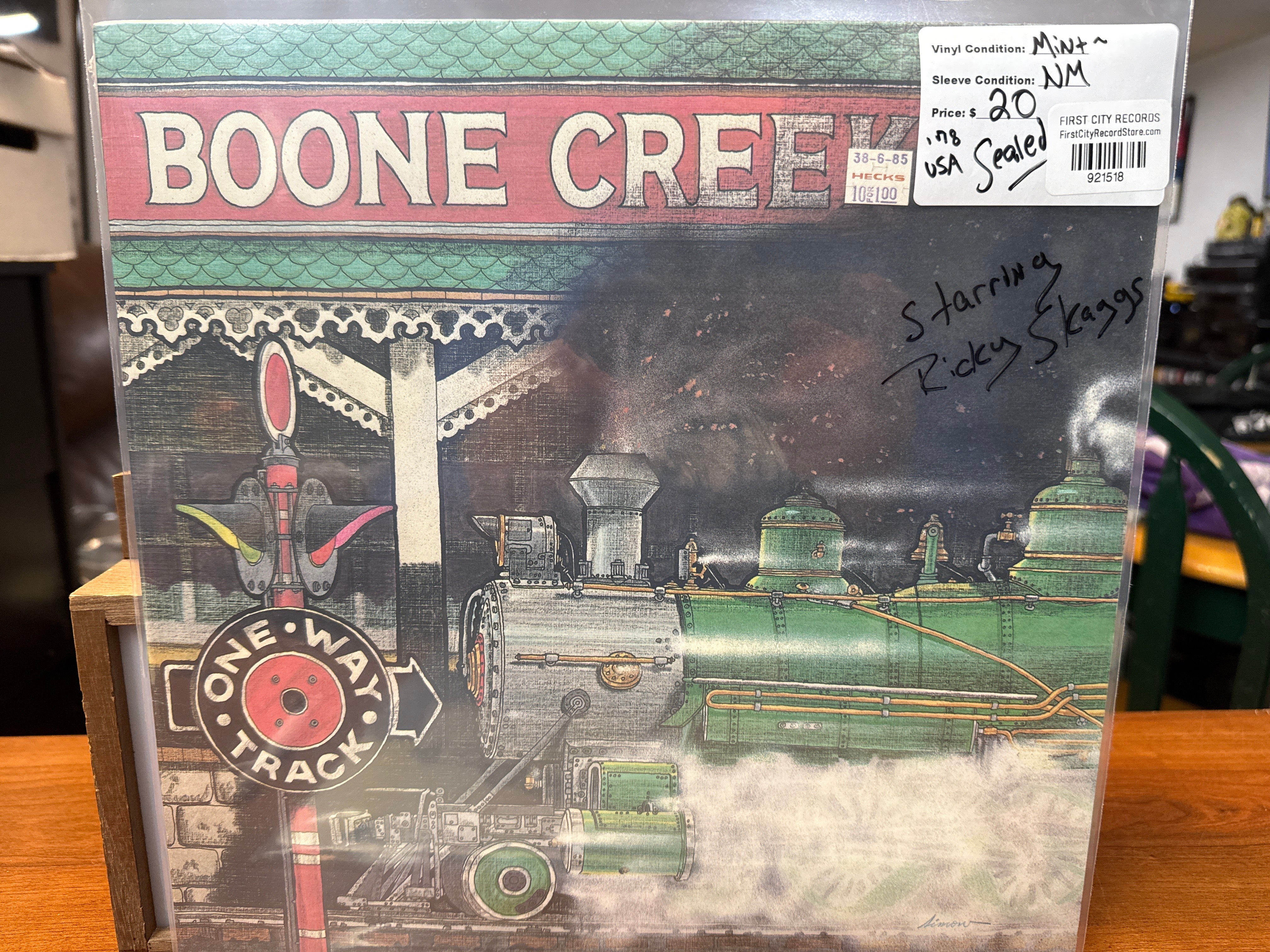 Boone Creek - One Way Track (1978, Sealed, USED)