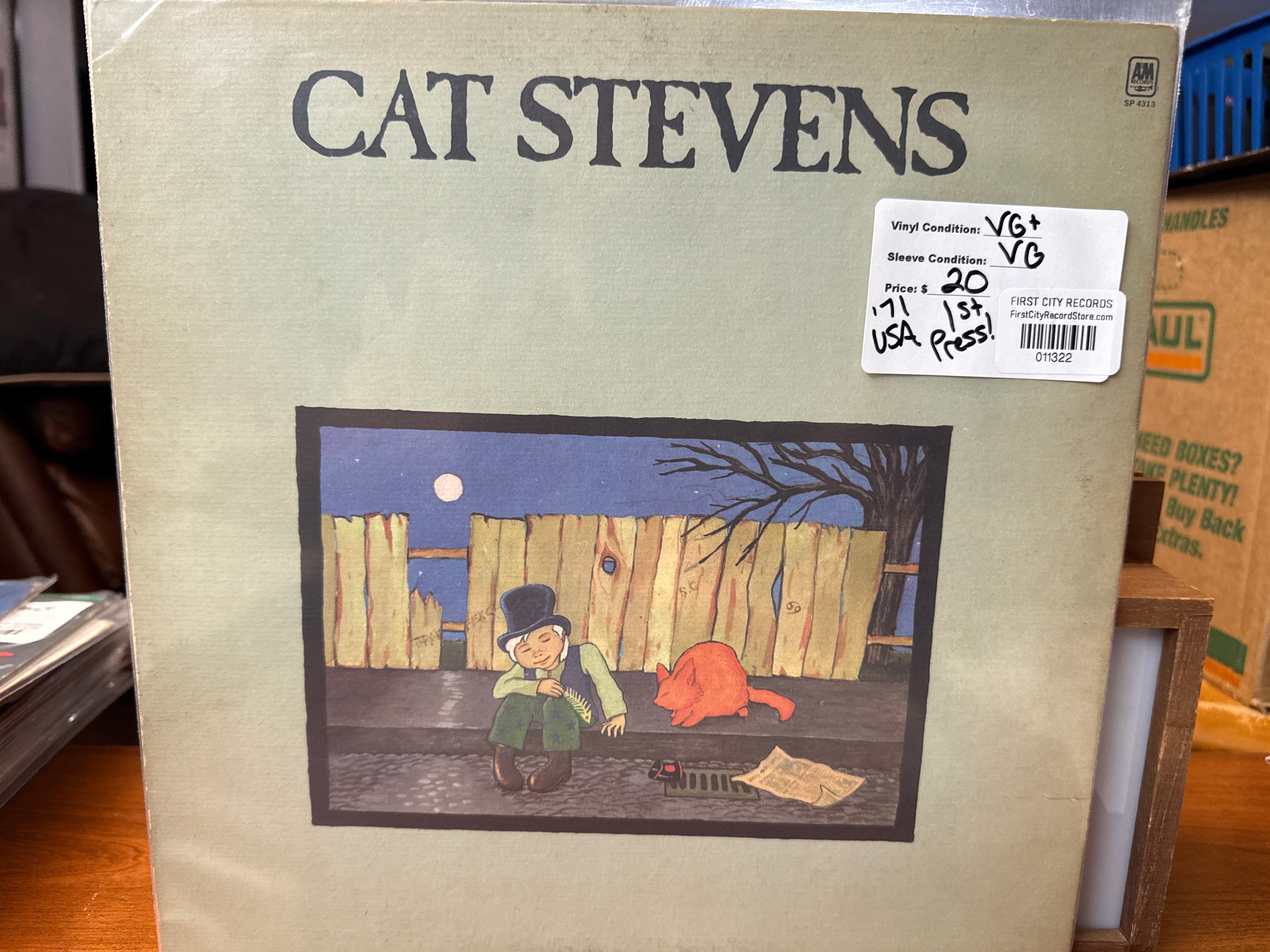 Cat Stevens - Teaser and the Firecat (1971, 1st Pressing, USED)