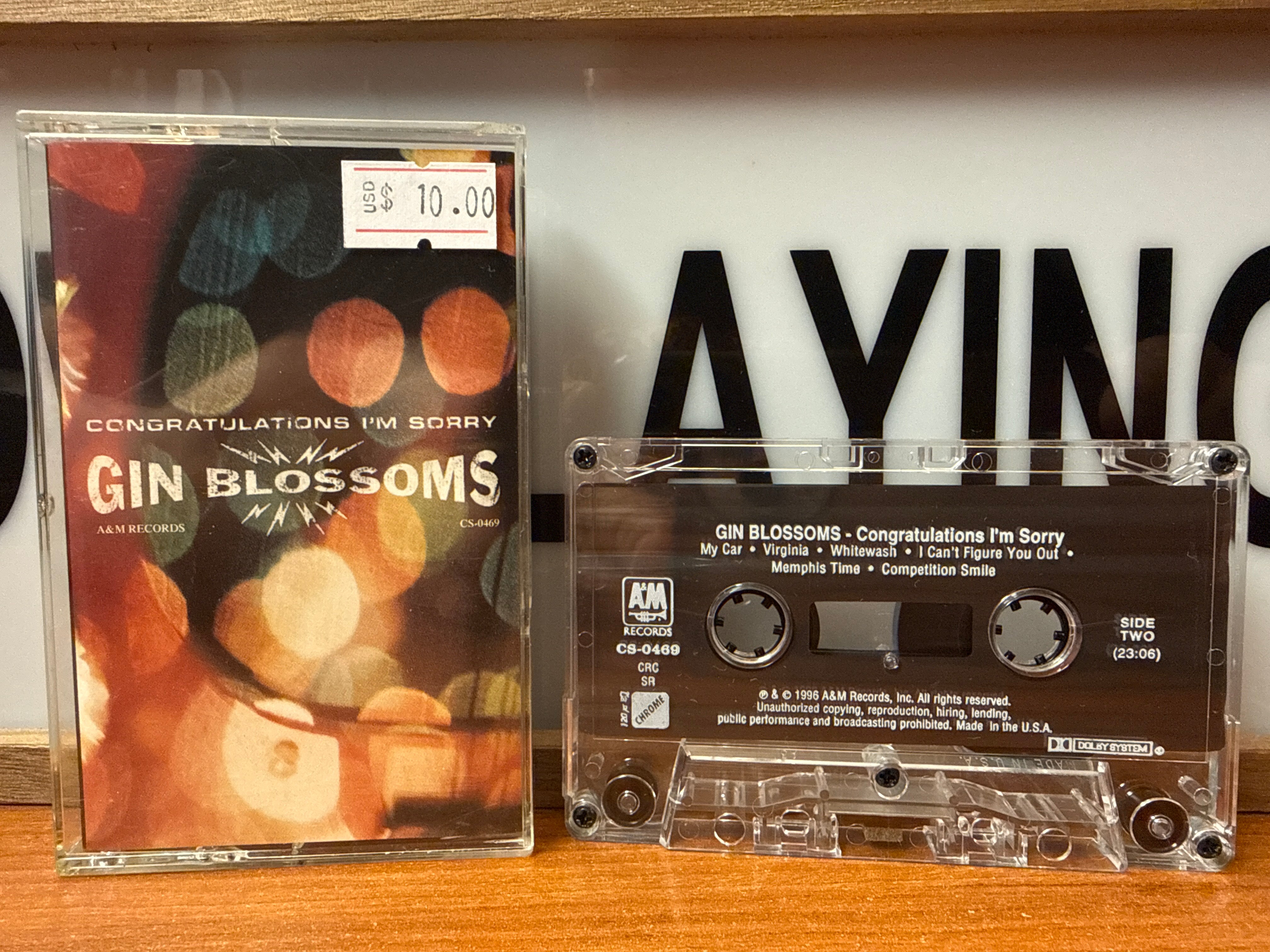 Gin Blossoms - Congratulations I'm Sorry (CASSETTE)