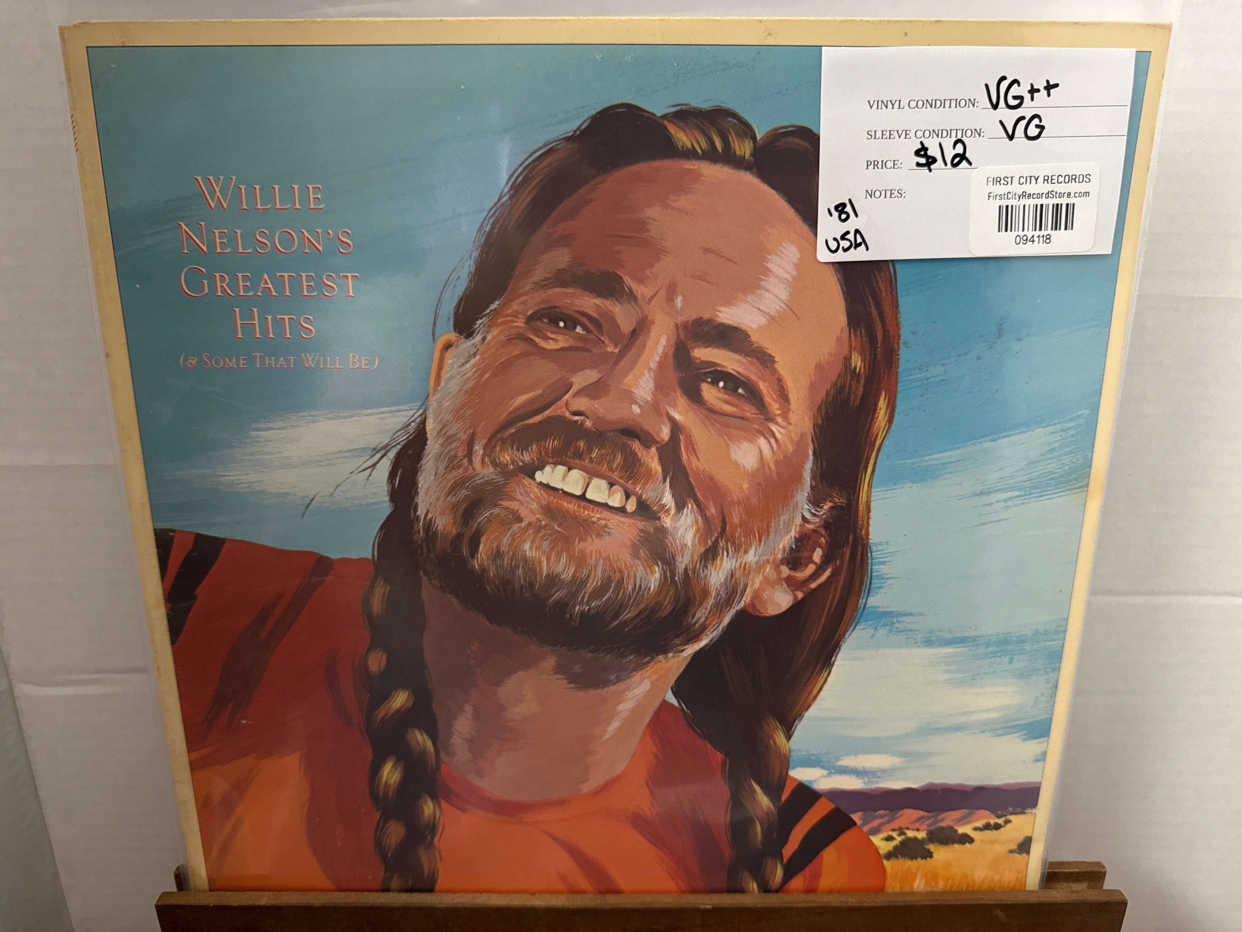 Willie Nelson - Greatest Hits (1981, USED)