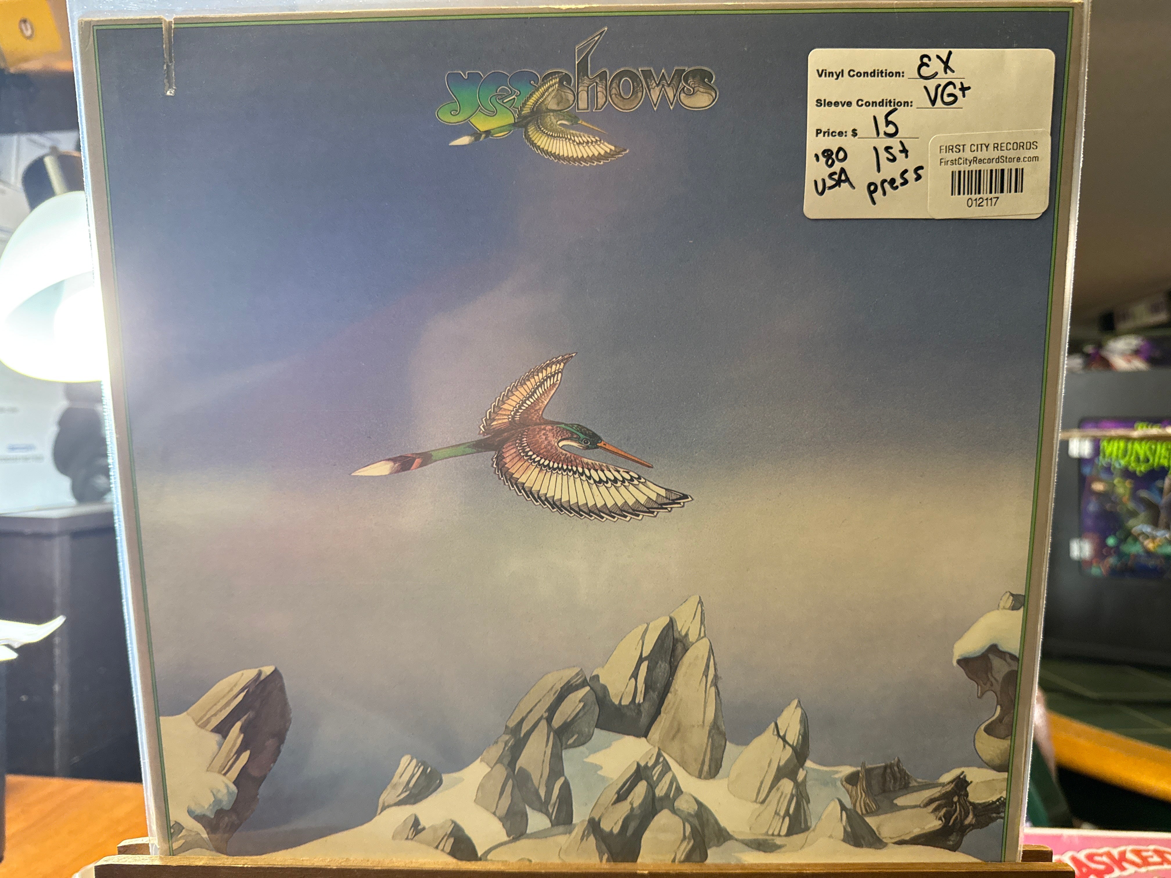 Yes - YESSHOWS (1980, 1st Pressing, USED)