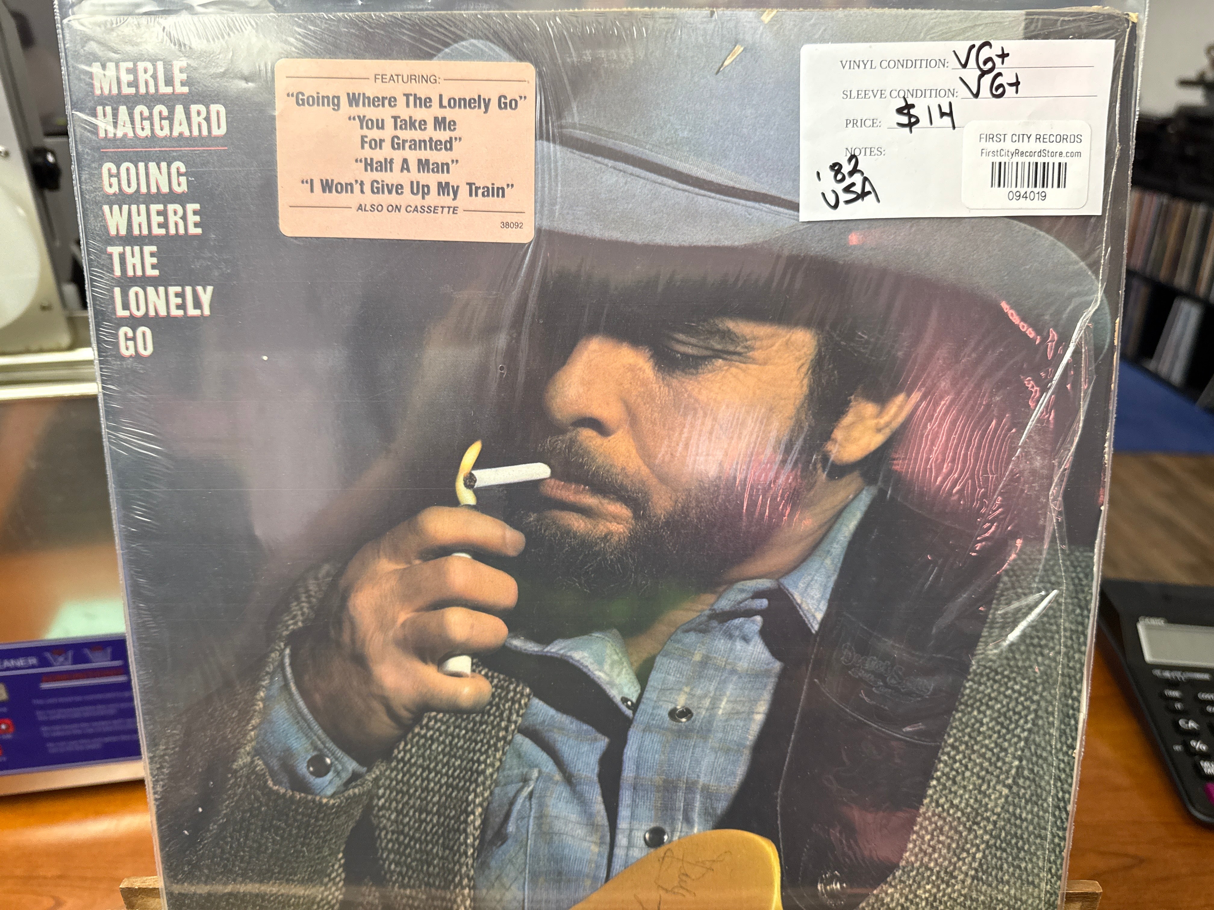 Merle Haggard - Going Where the Lonely Go (USED)