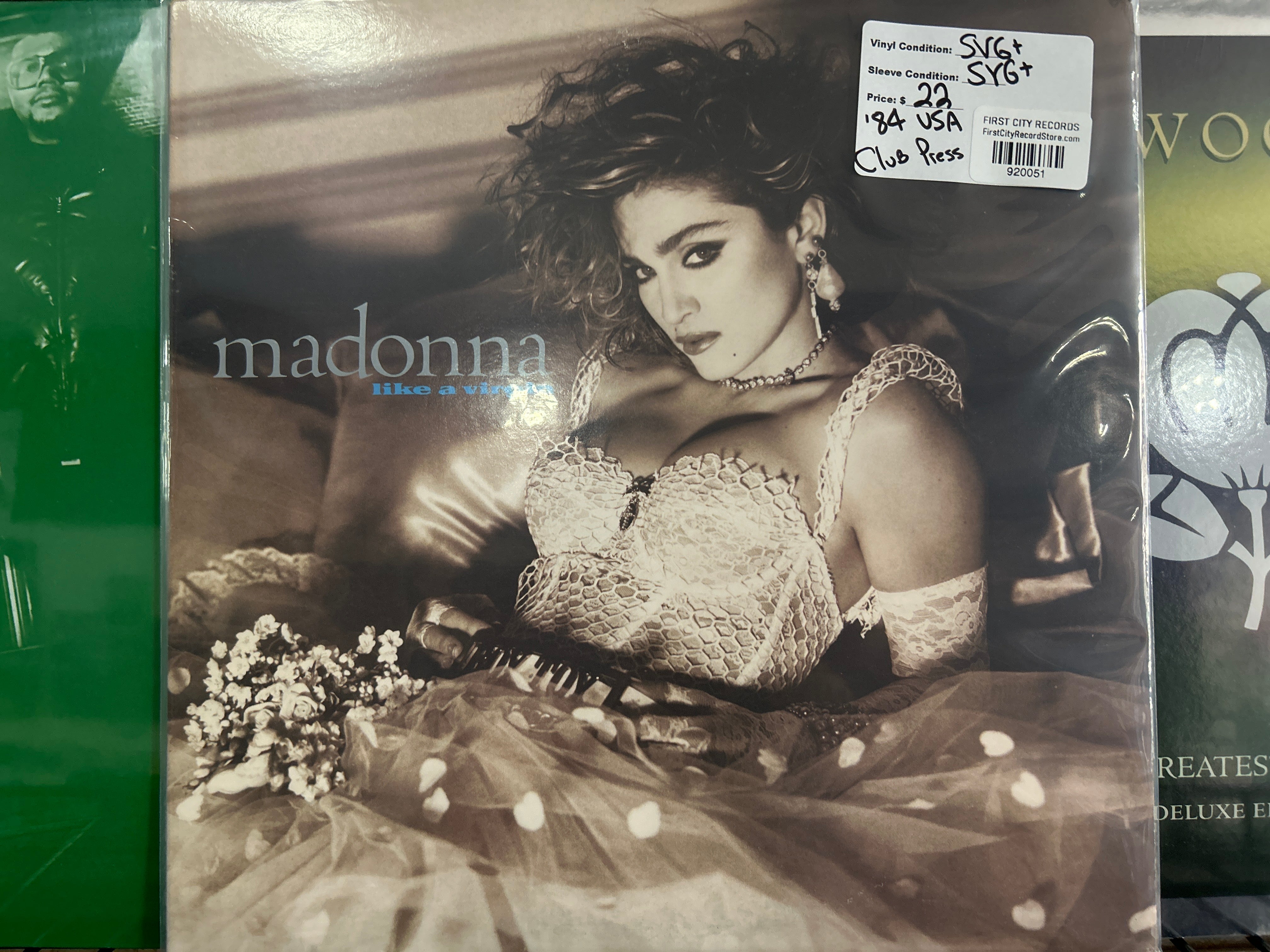 Madonna - Like A Virgin (1984, Club Press, USED)