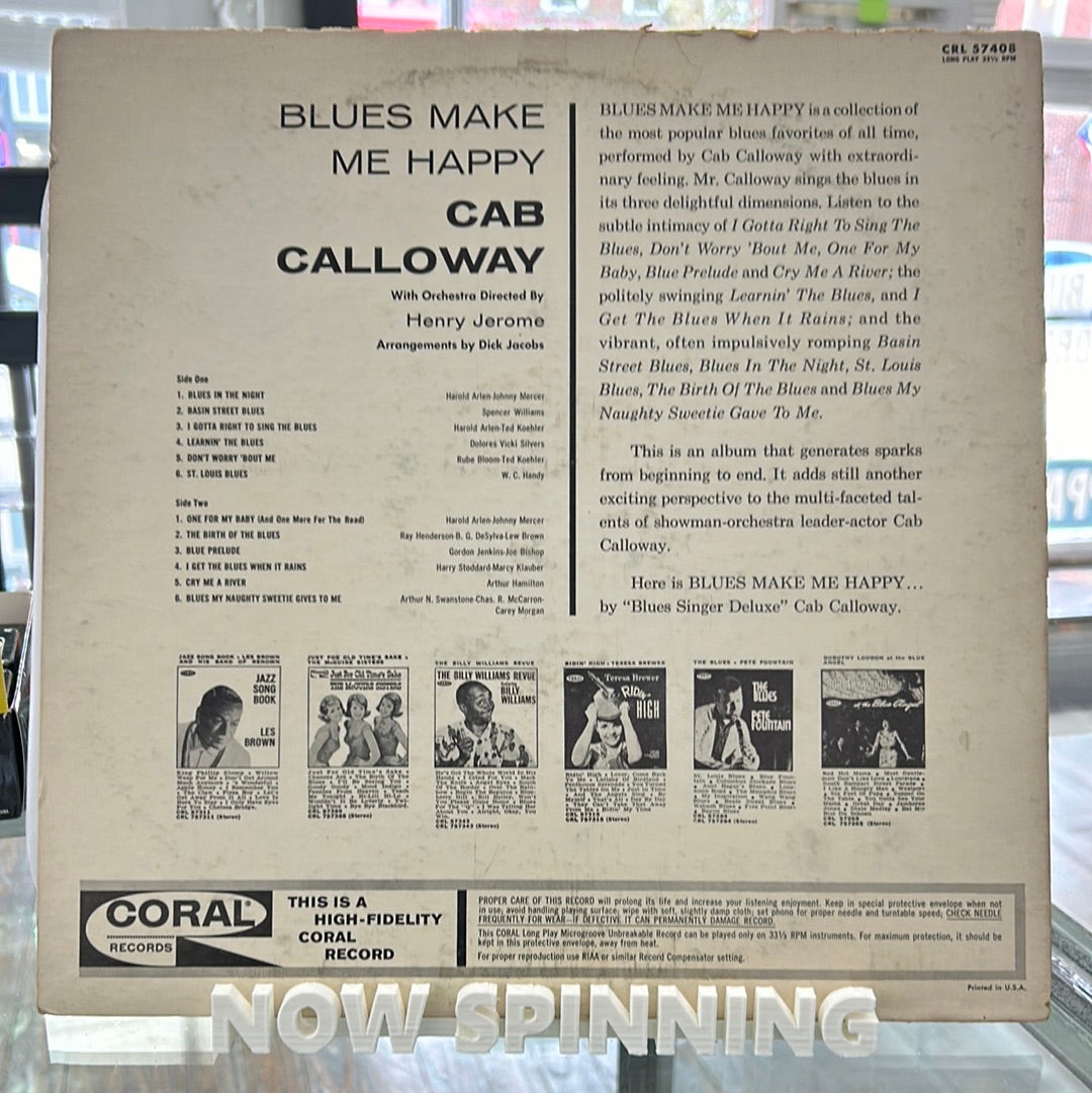 Can Calloway - Blues Make Me Happy