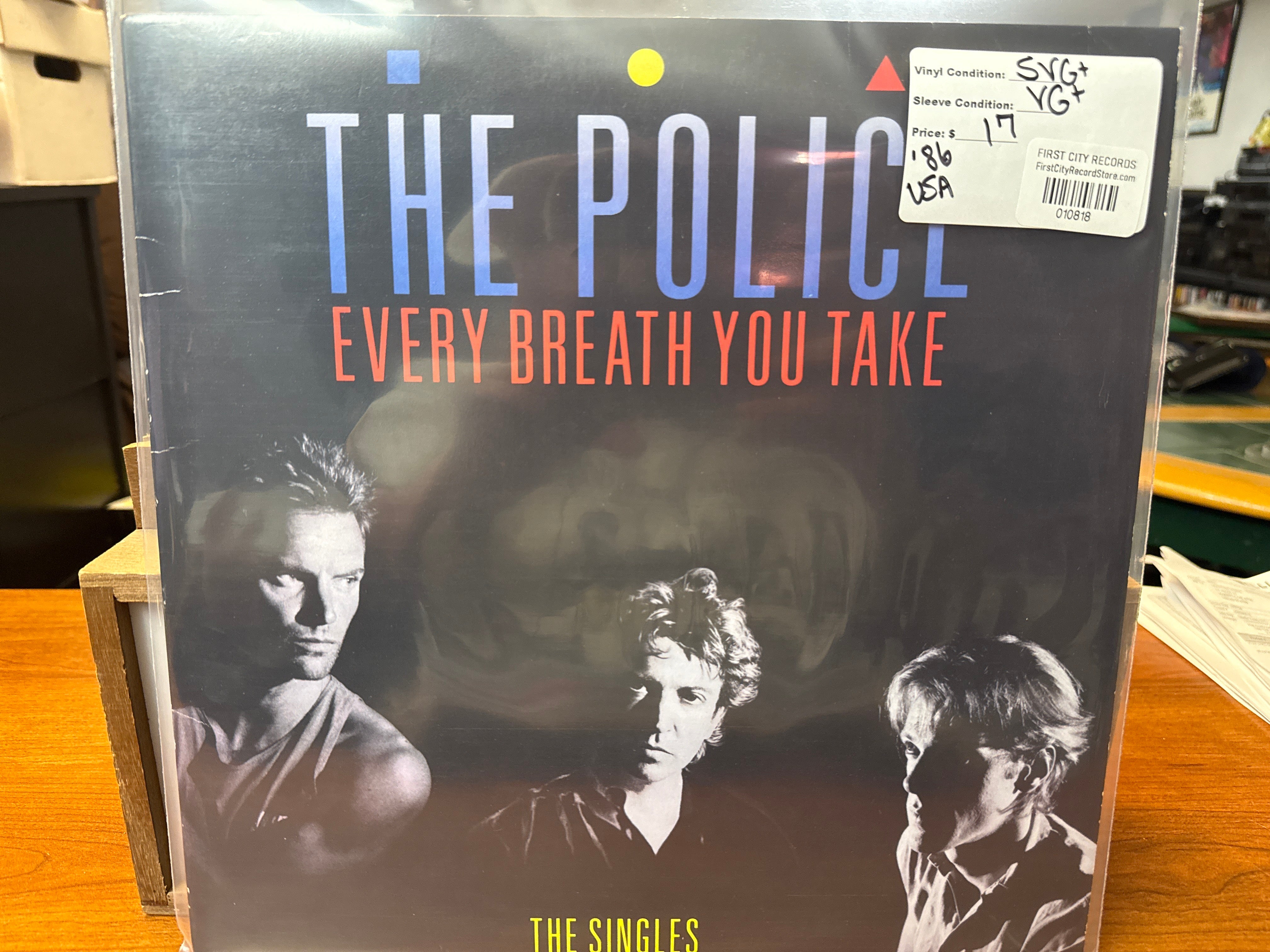 Police - Every Breath You Take: The Singles (1986, USED)