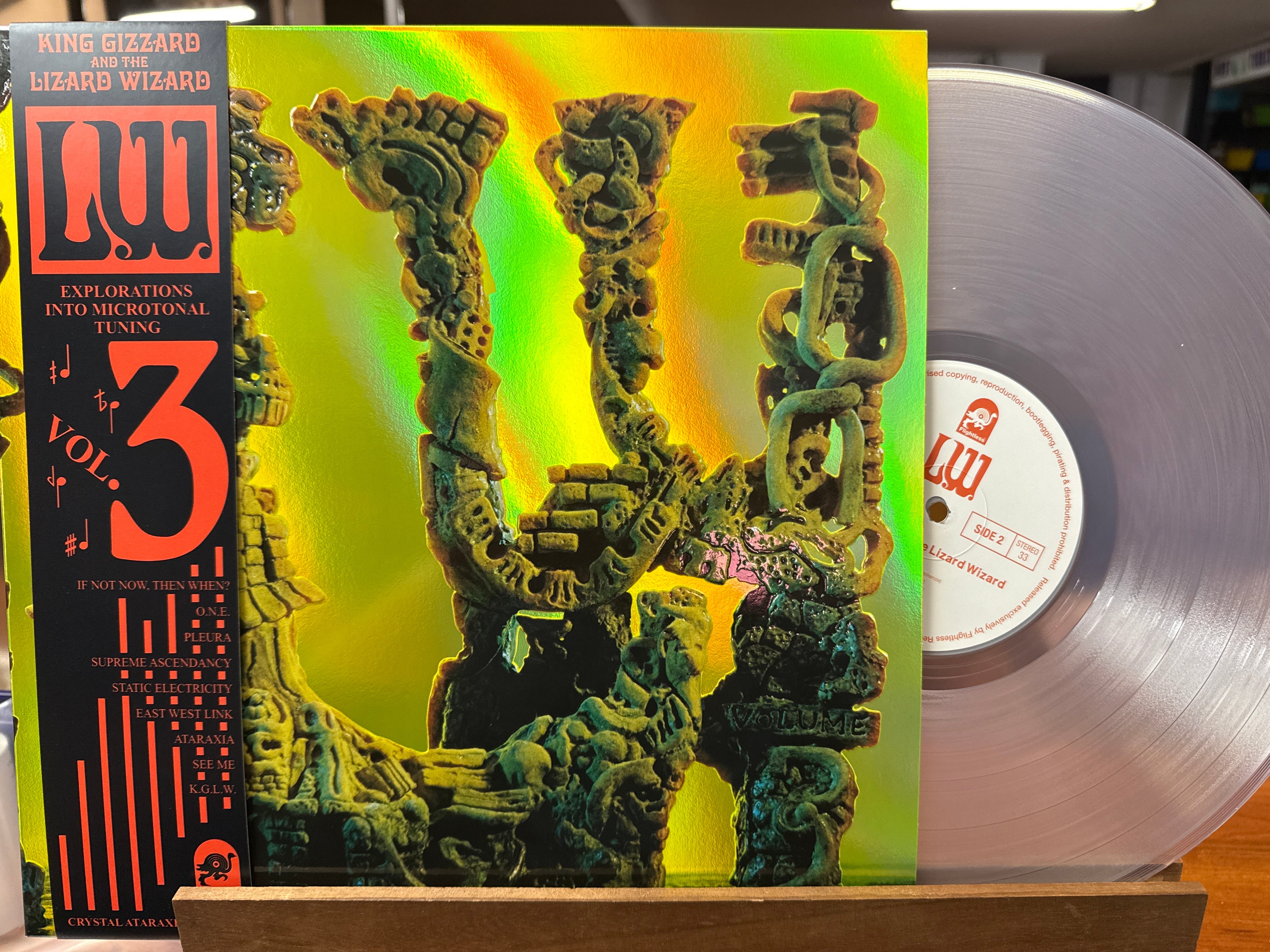 King Gizzard & the Lizard Wizard - Explorations Into Microtonal Tuning Volume 3 (Crystal Ataraxia Variant, USED)