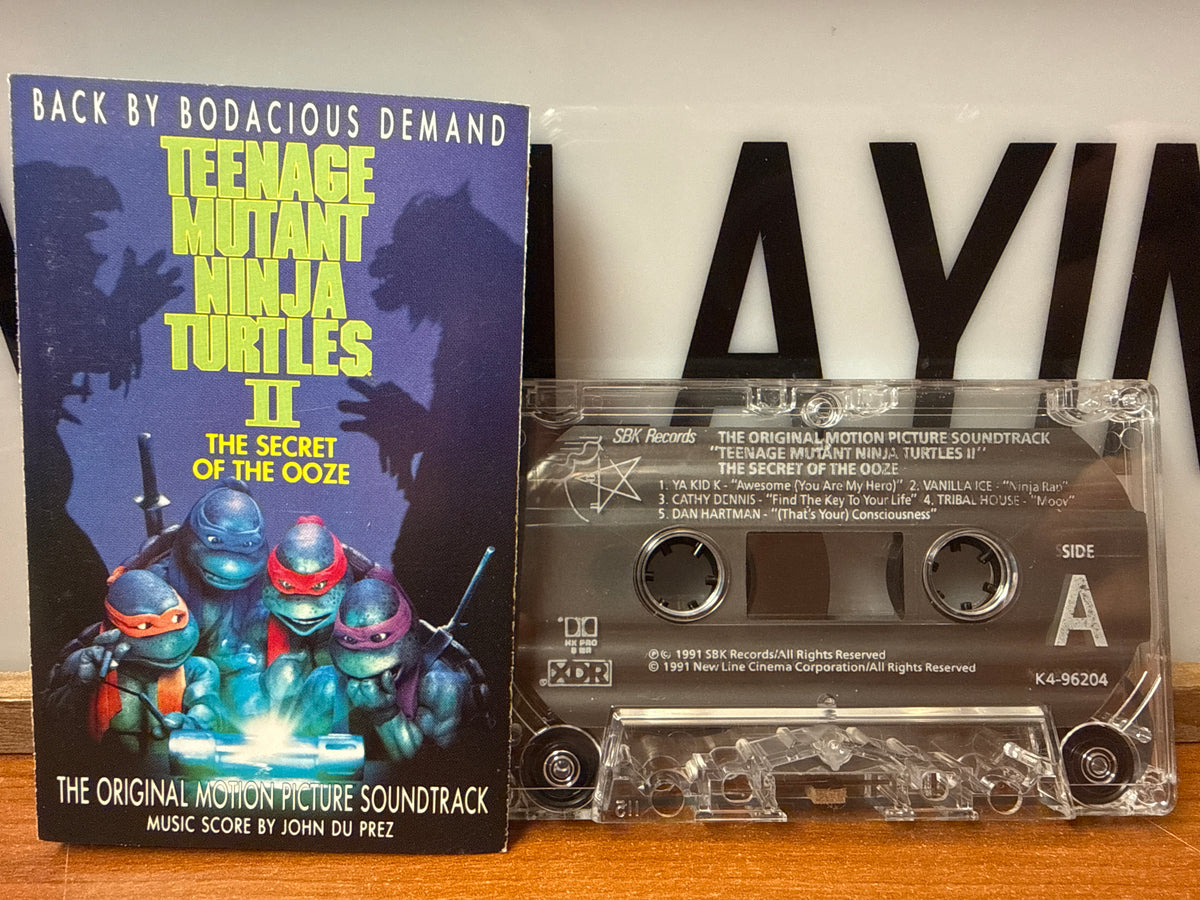 Teenage Mutant Ninja Turtles II: Secret of the Ooze (CASSETTE)