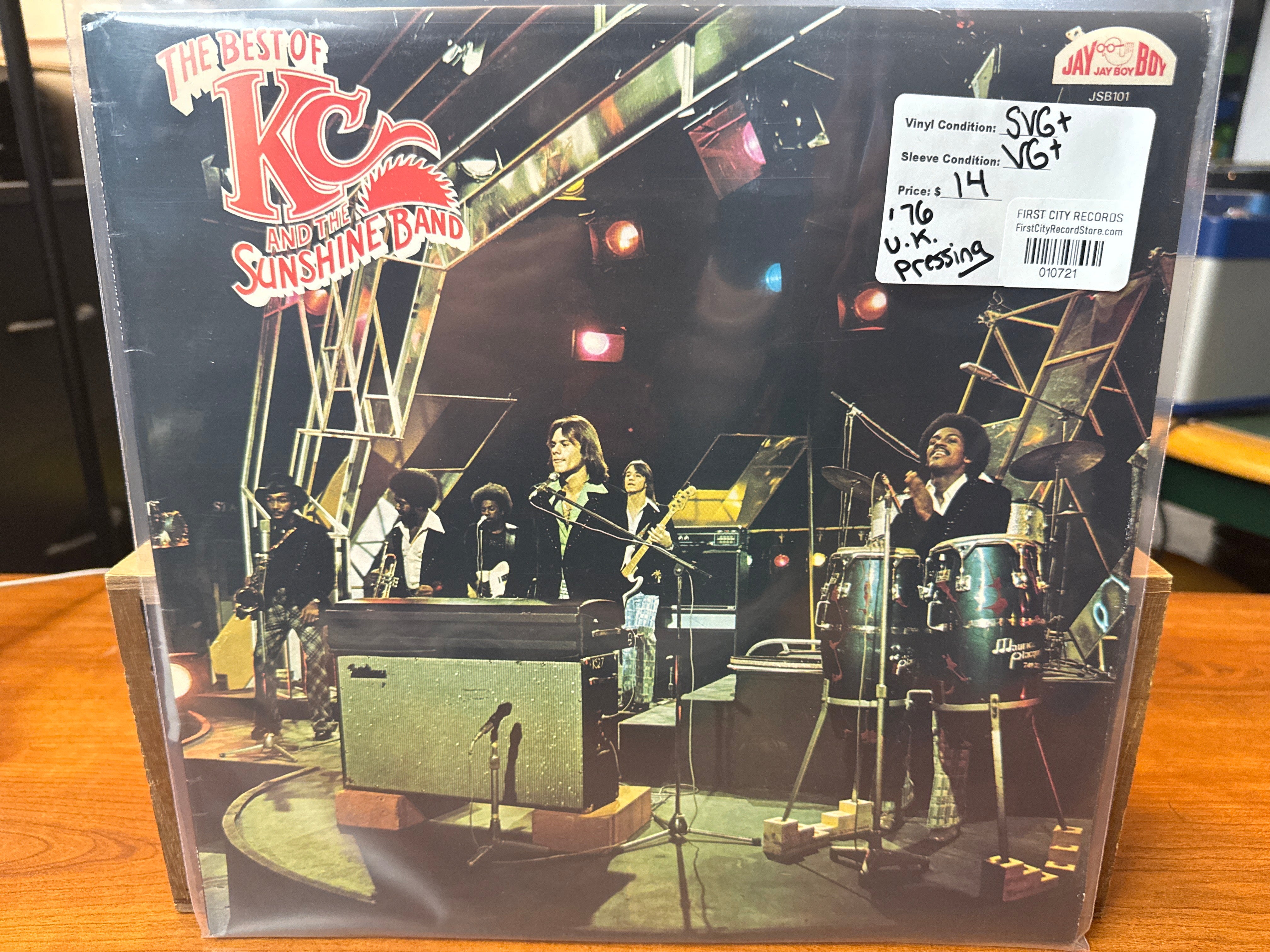 KC and the Sunshine Band - Best of...(1976 U.K. Pressing, USED)
