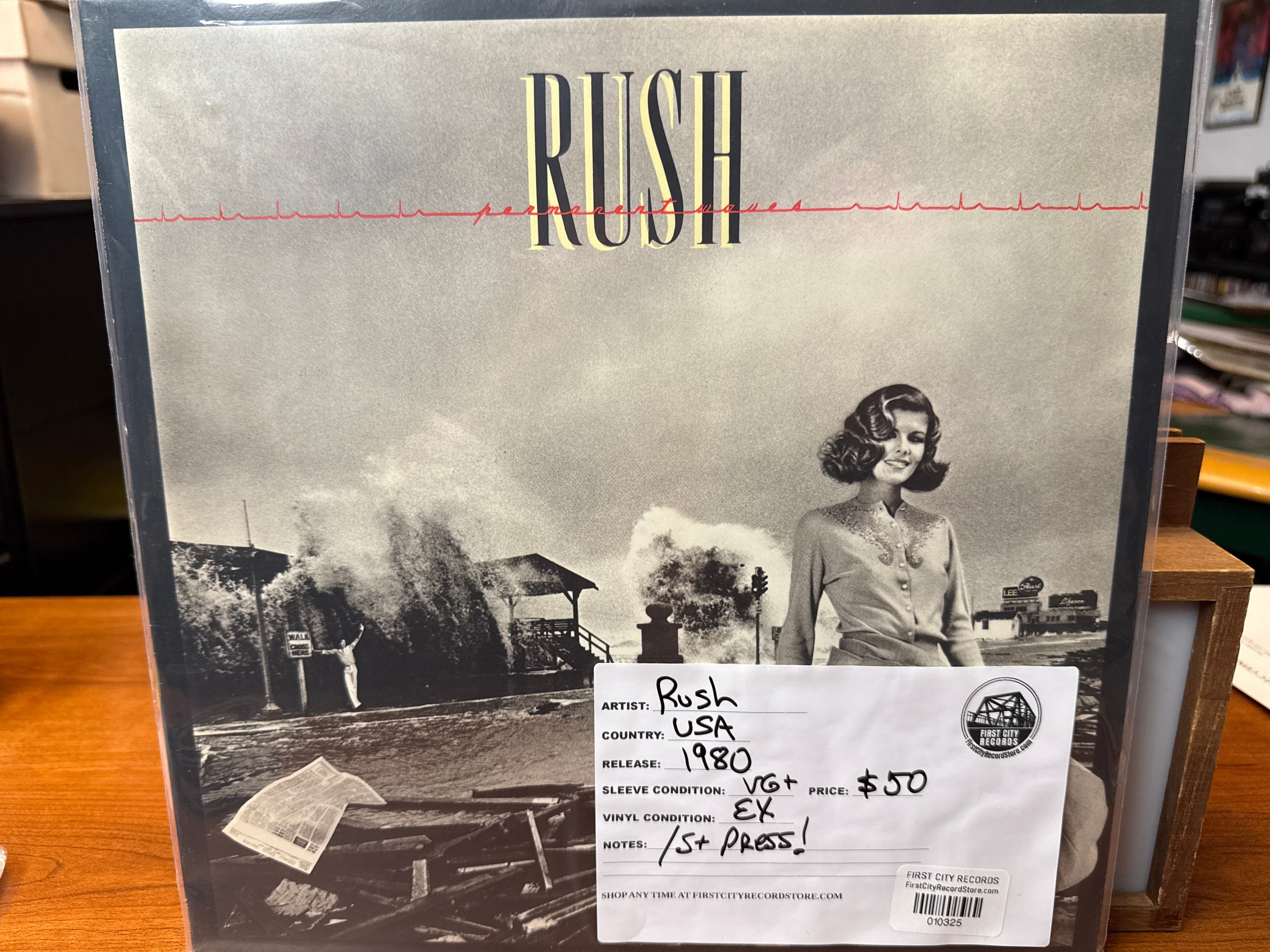 Rush - Permanent Waves (1980, USED)