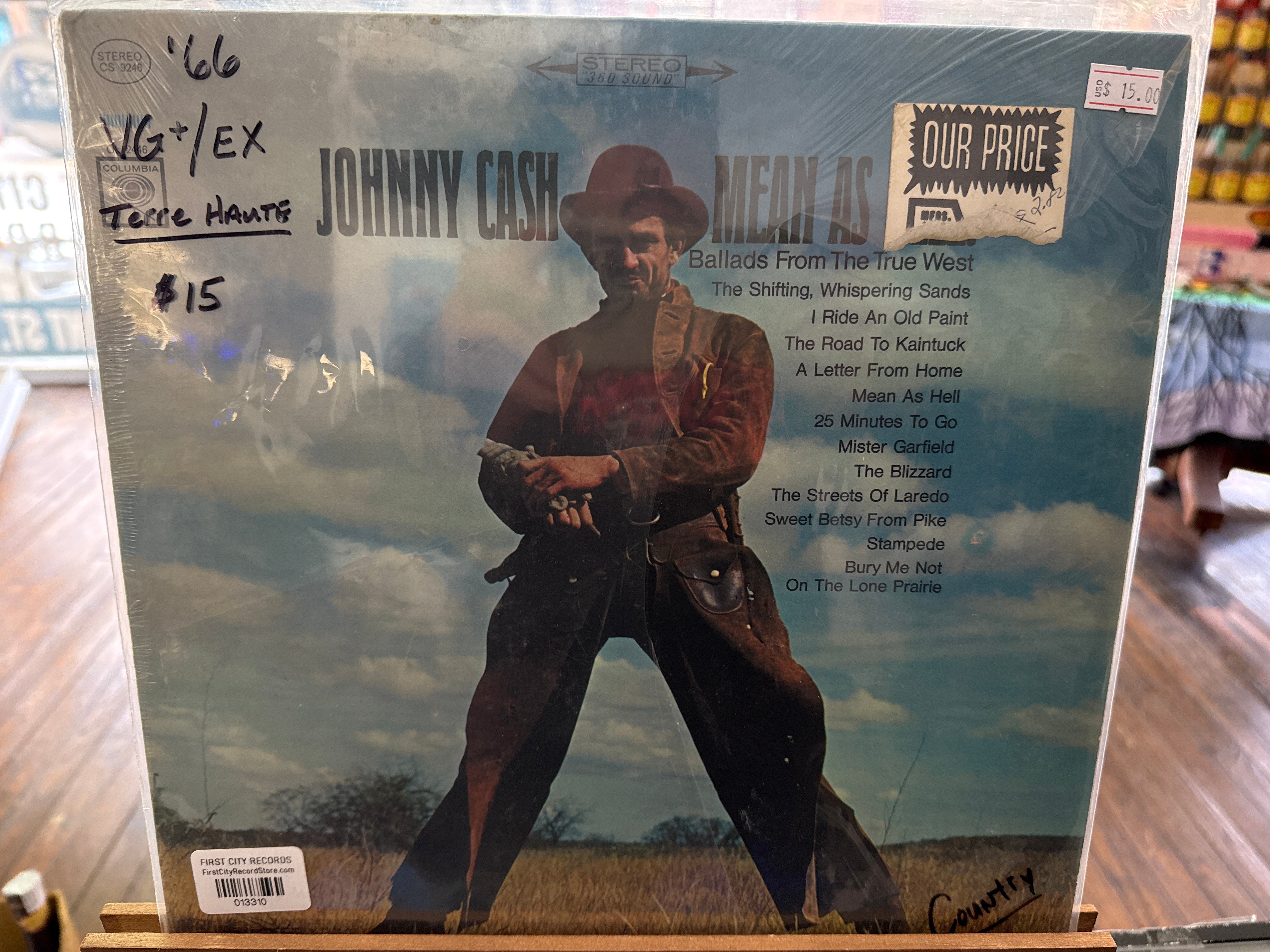 Johnny Cash - Mean As Hell (1966, USED)