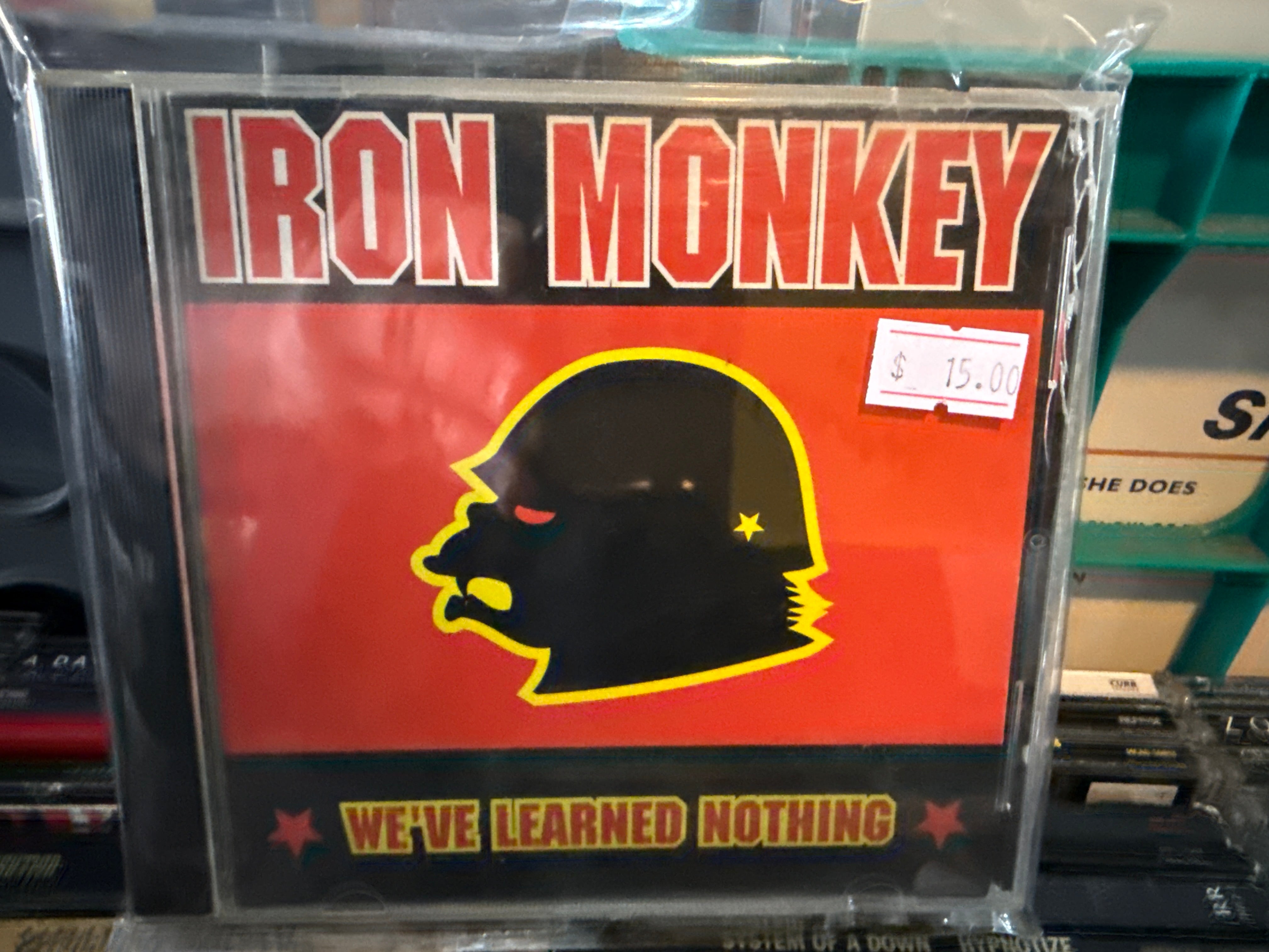Iron Monkey - We've Learned Nothing (CD)