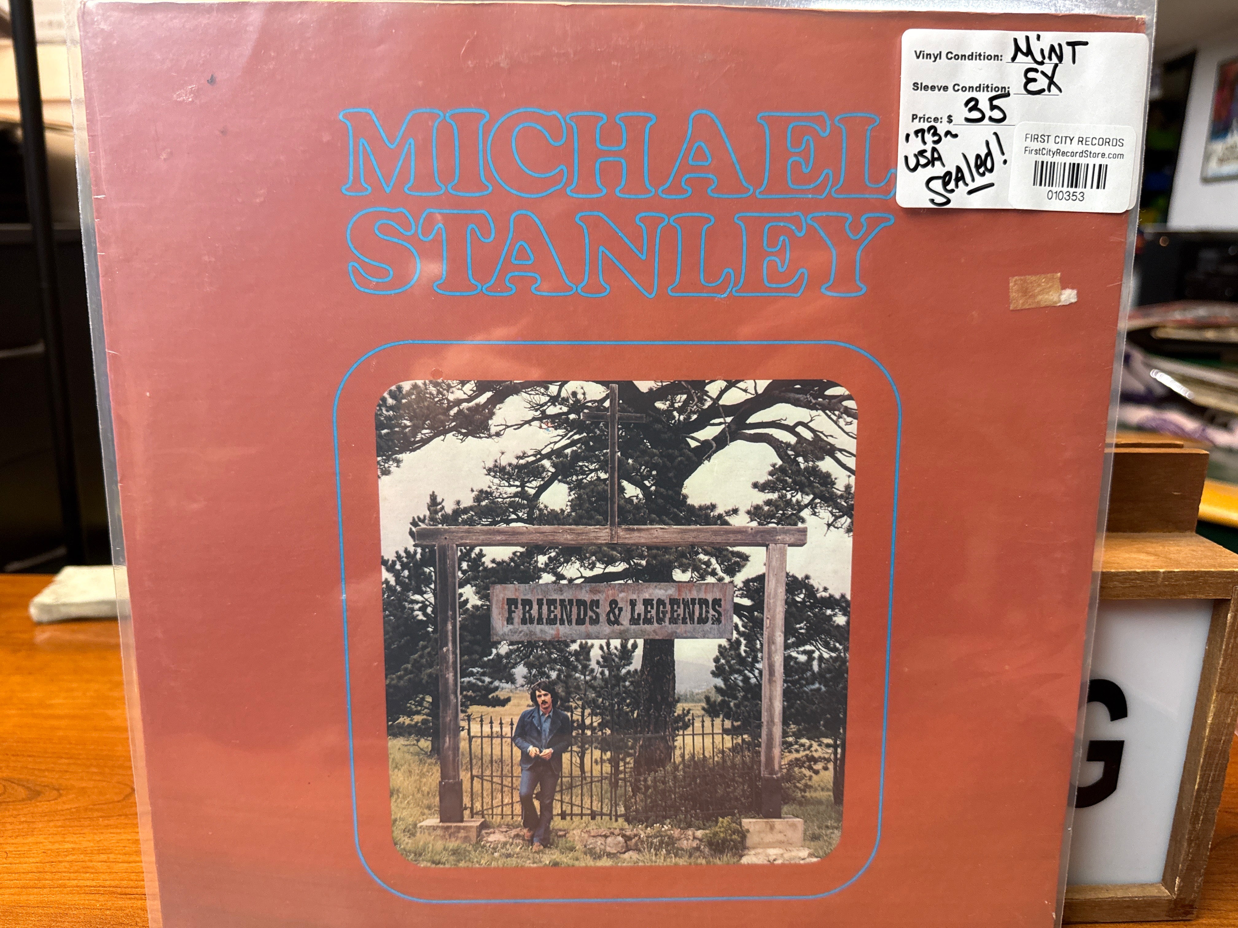 Michael Stanley - Friends & Legends (1973, Sealed, USED)