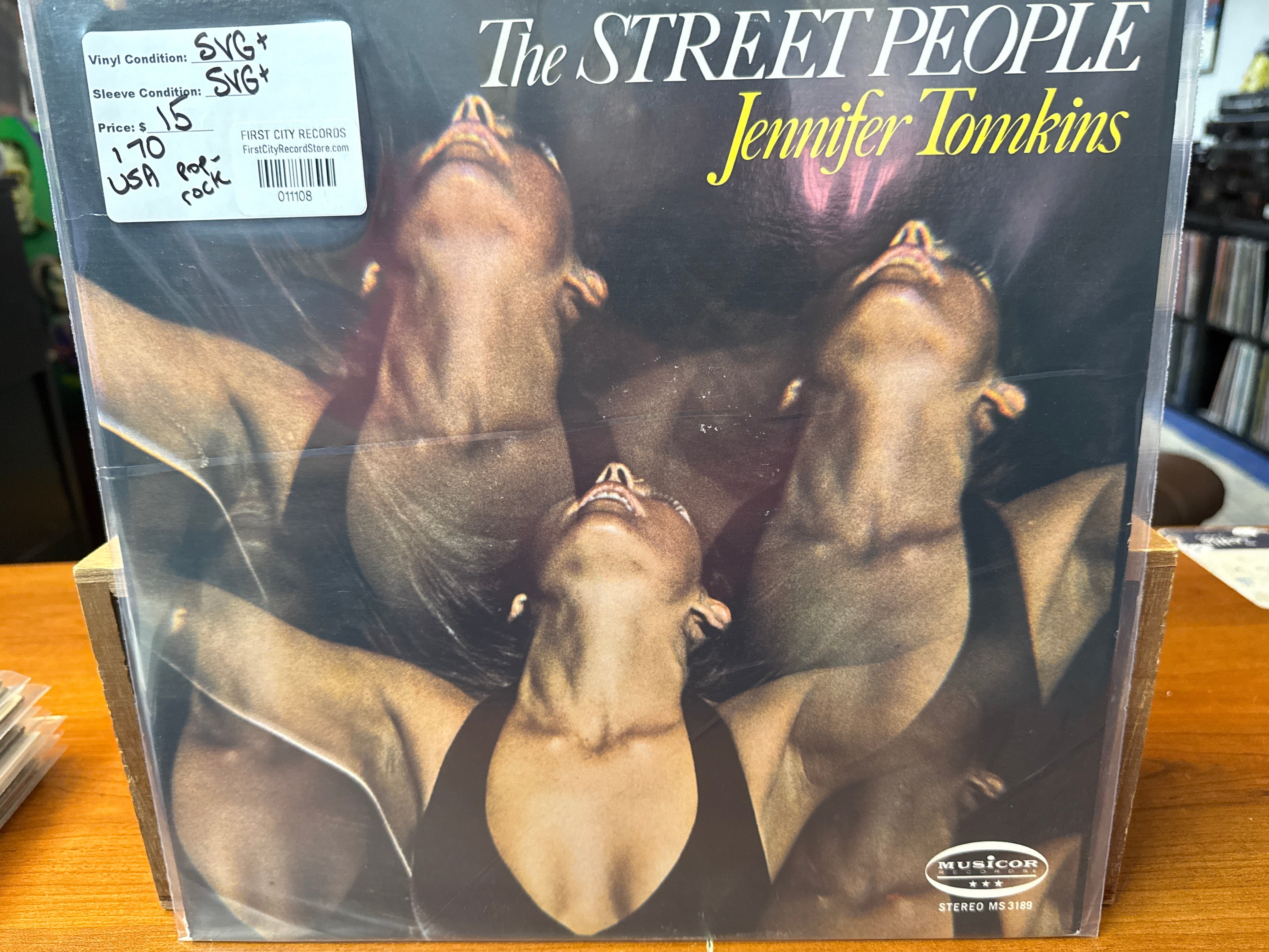 Jennifer Tomkins - Street People (1970, USED)