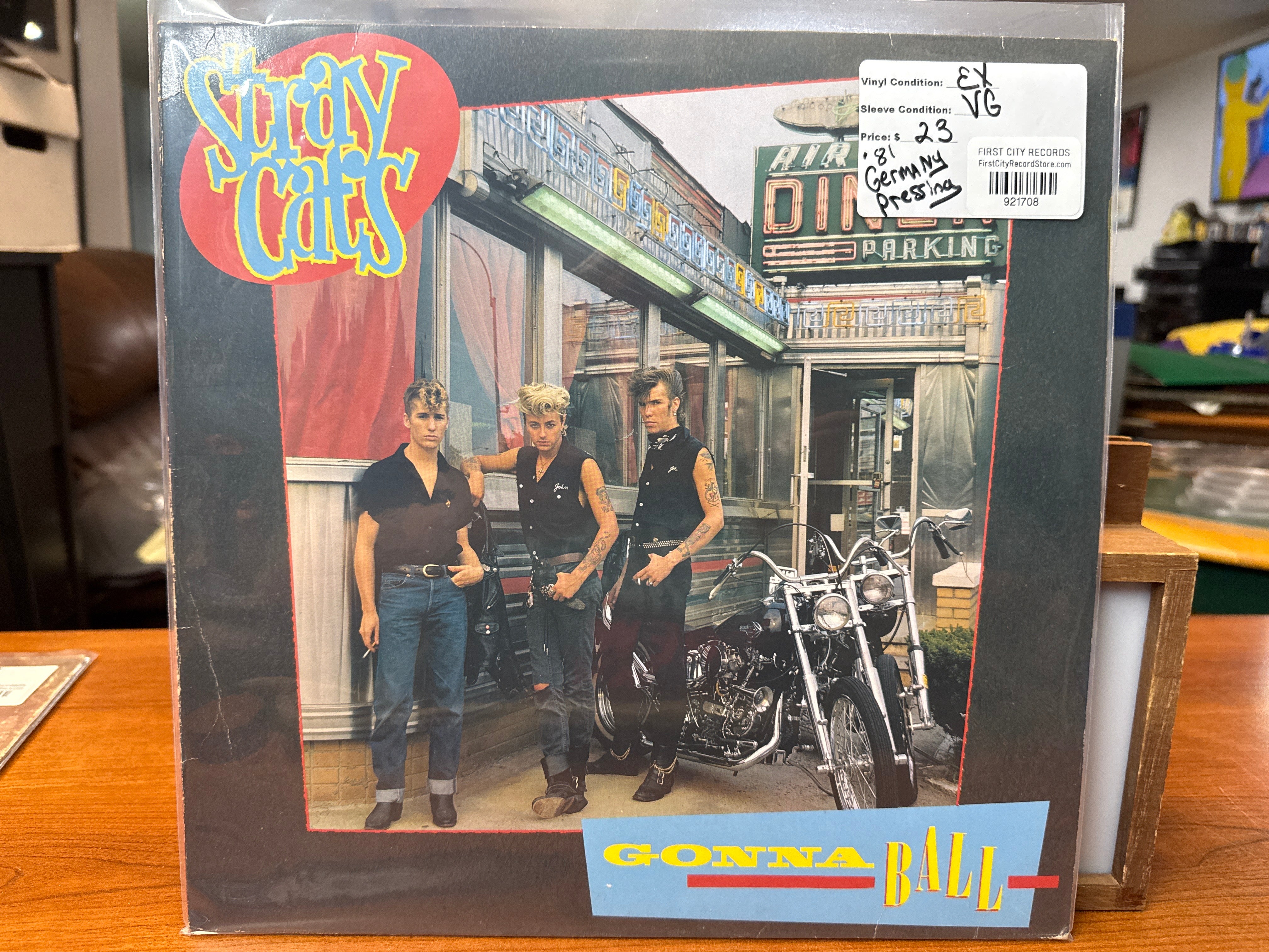 Stray Cats - Gonna Ball (1981, German Pressing, USED)