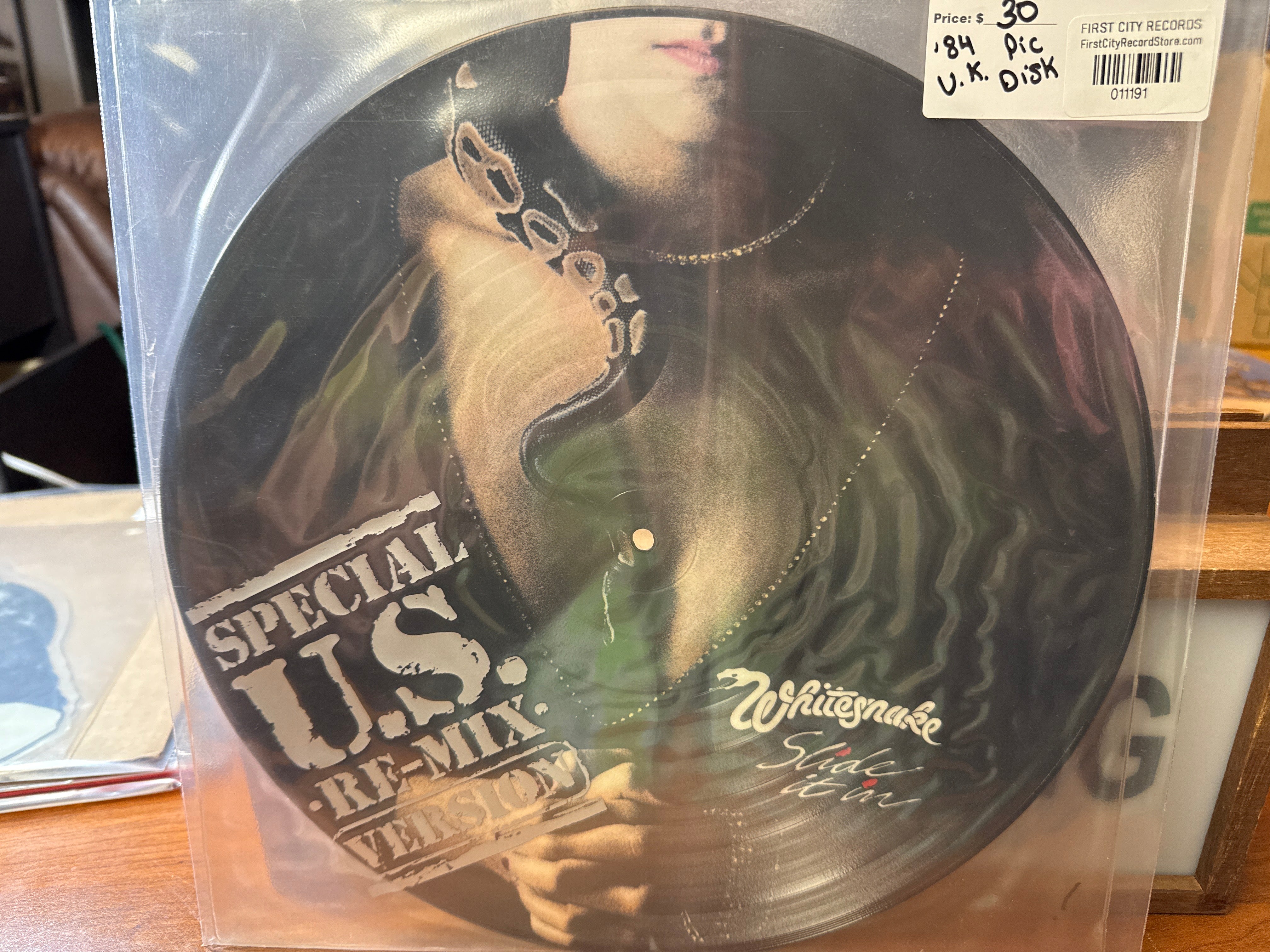 Whitesnake - Slide It In (U.K., Picture Disk, USED)