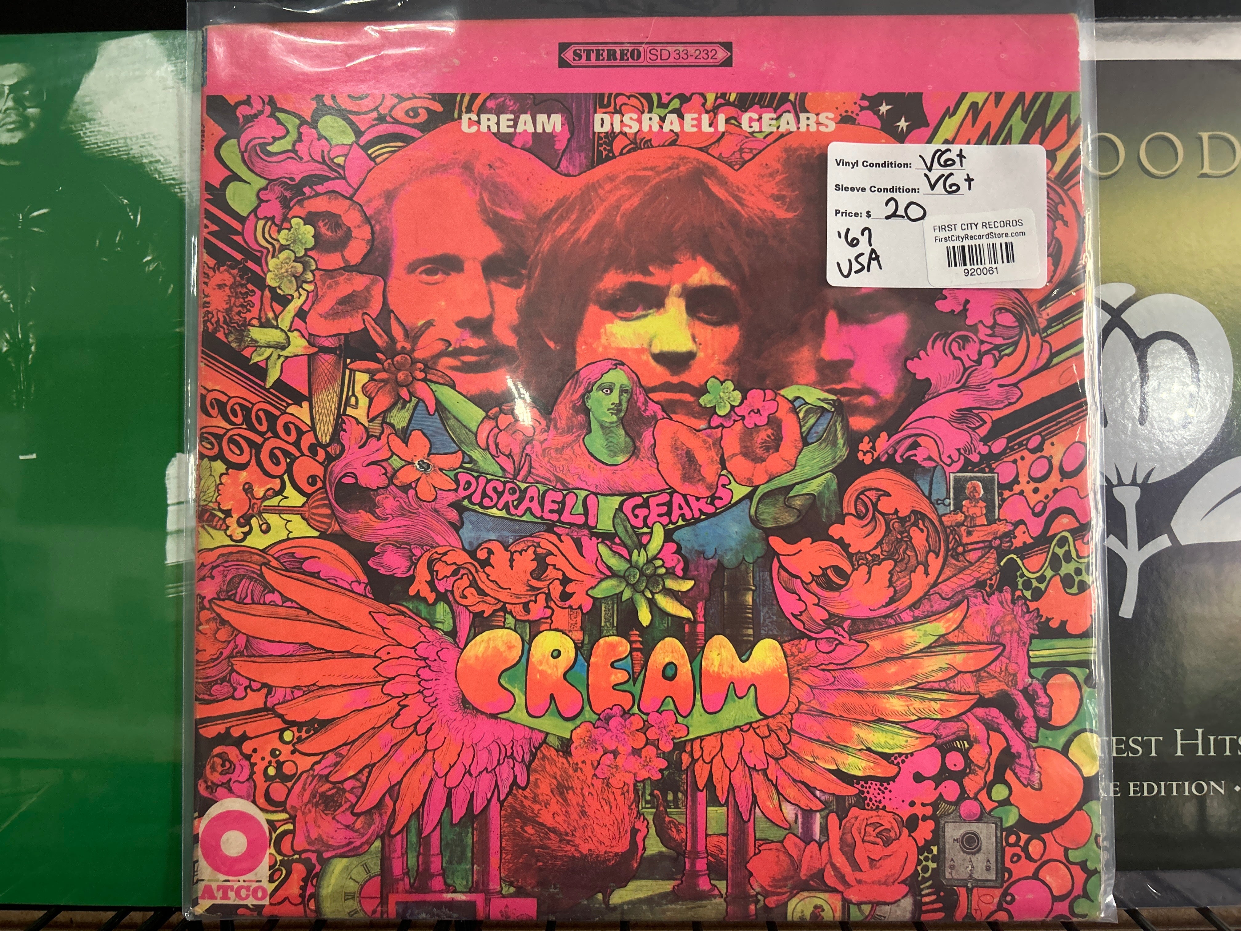 Cream - Disraeli Gears (1967, USED)