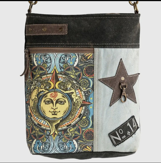 Mermaids with Sun Crossbody Bag