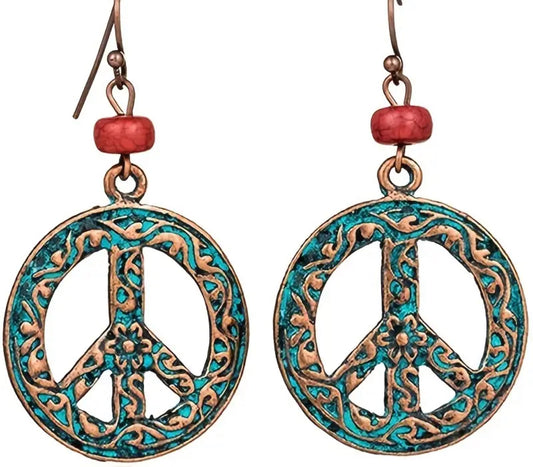 Peace sign Earrings