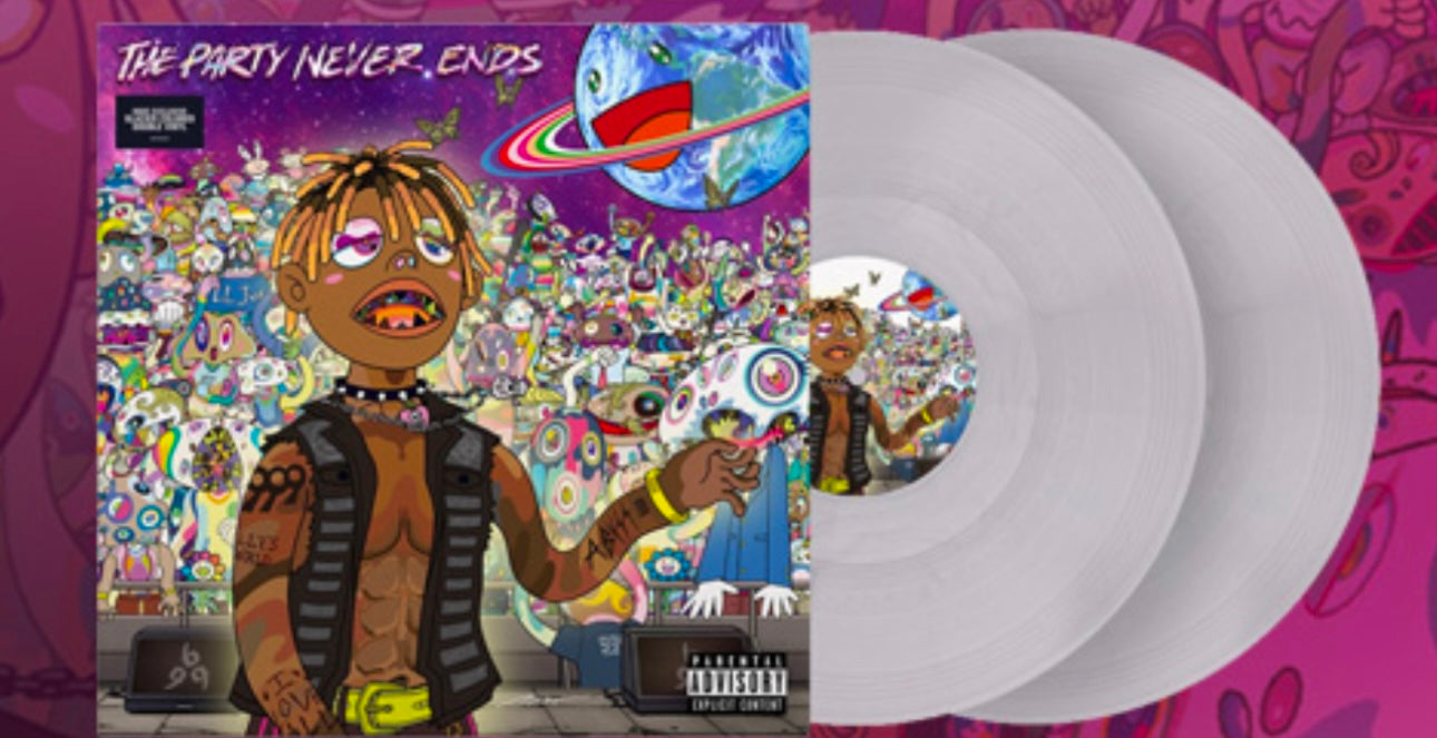 Juice Wrld - Party Never Ends (Indie Exclusive Metallica Glacier Vinyl)