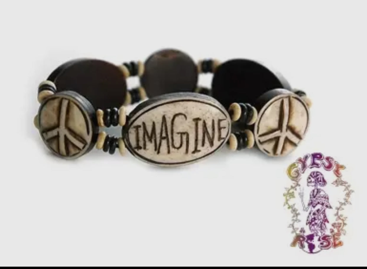 Imagine Stretch Bone Bracelet