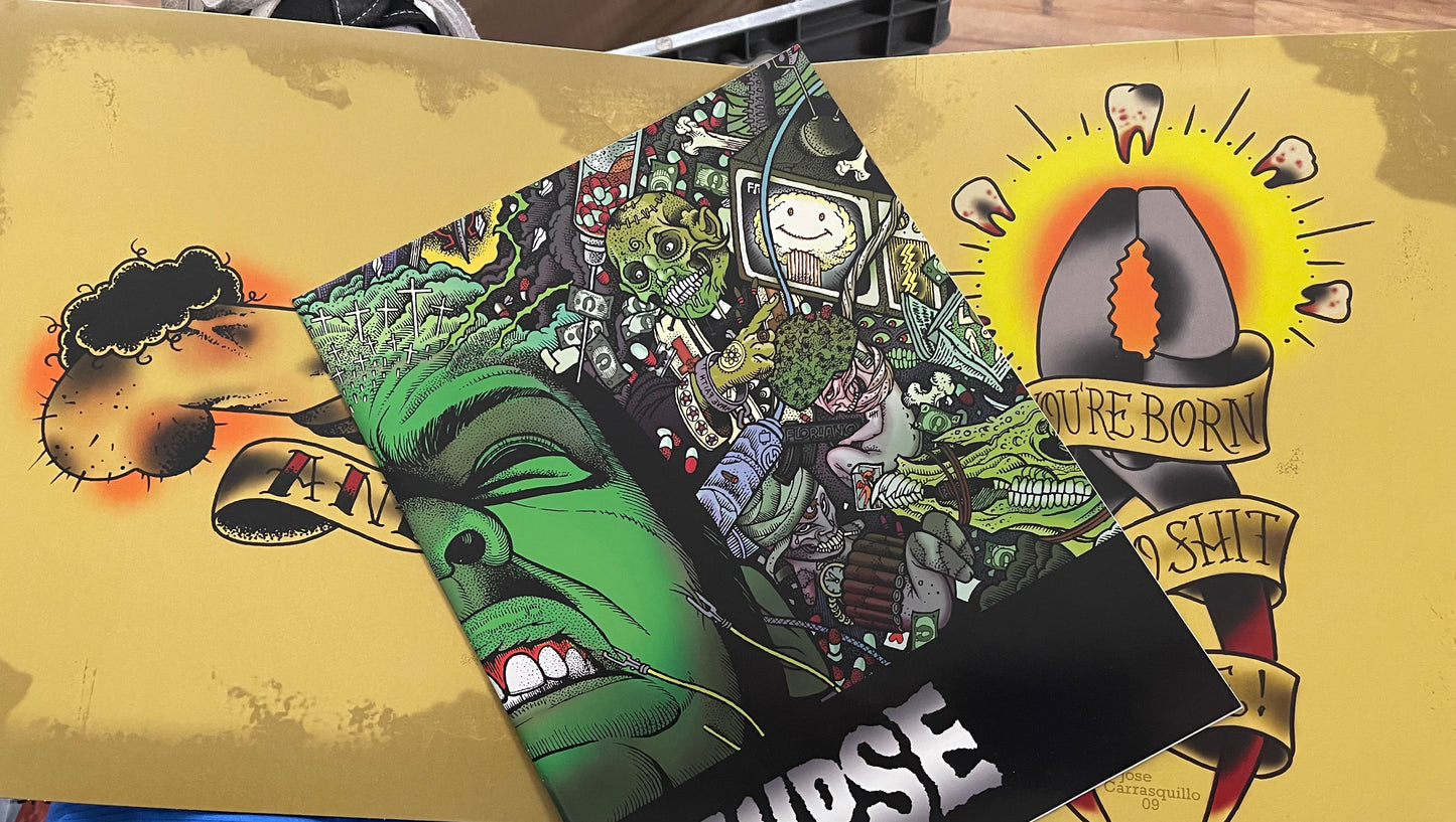 Agoraphobic Nosebleed - Agorapocalypse (Green Vinyl)