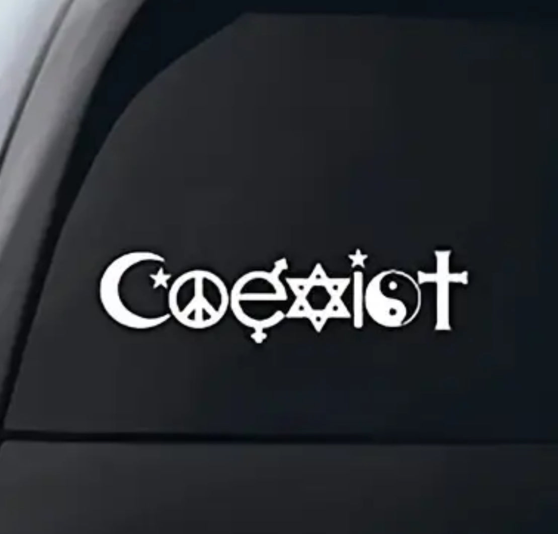 Coexist Sticker