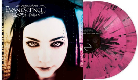 Evanescence- Fallen (Indie Exclusive Pink/Black Marbled Vinyl)