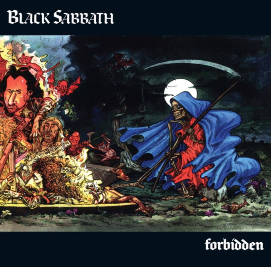 Black Sabbath - FORBIDDEN (2024 TONY IOMMI REMIX/CLEAR VINYL)