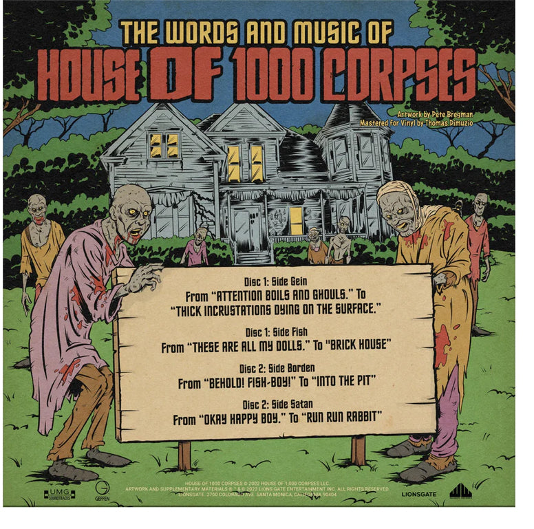 The Words & Music of House Of 1000 Corpses