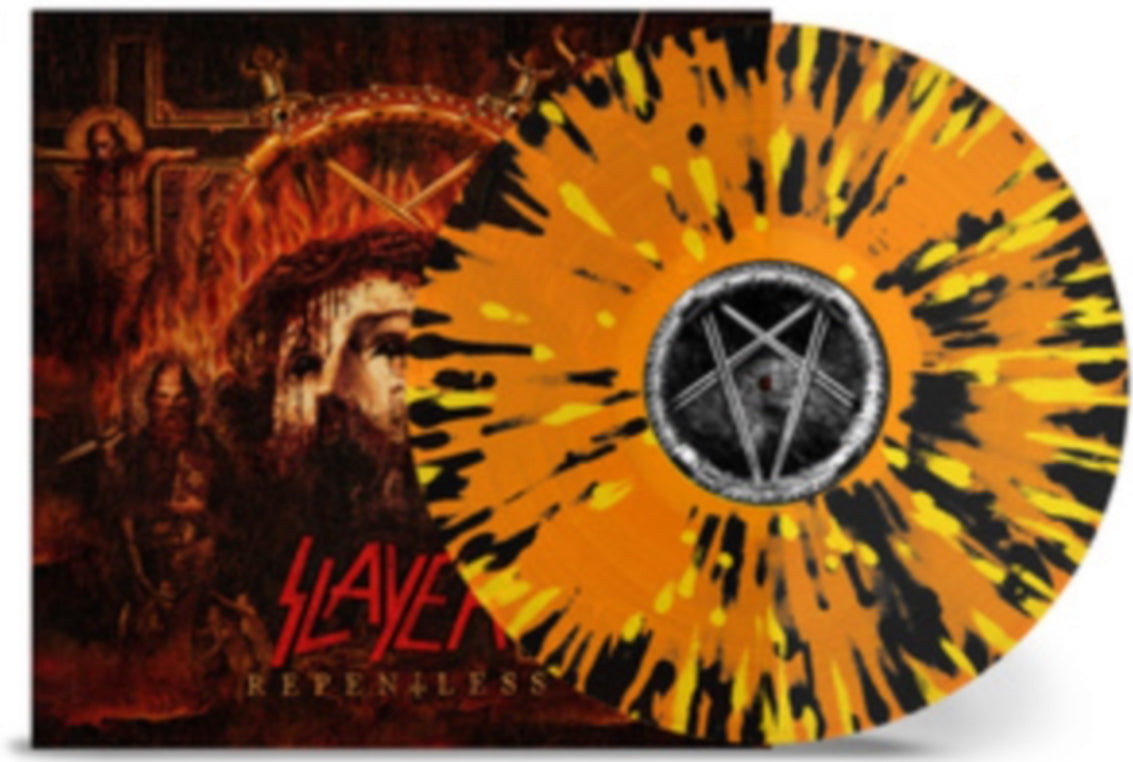 SLAYER - REPENTLESS (TRANS ORANGE YELLOW BLACK SPLATTER VINYL)