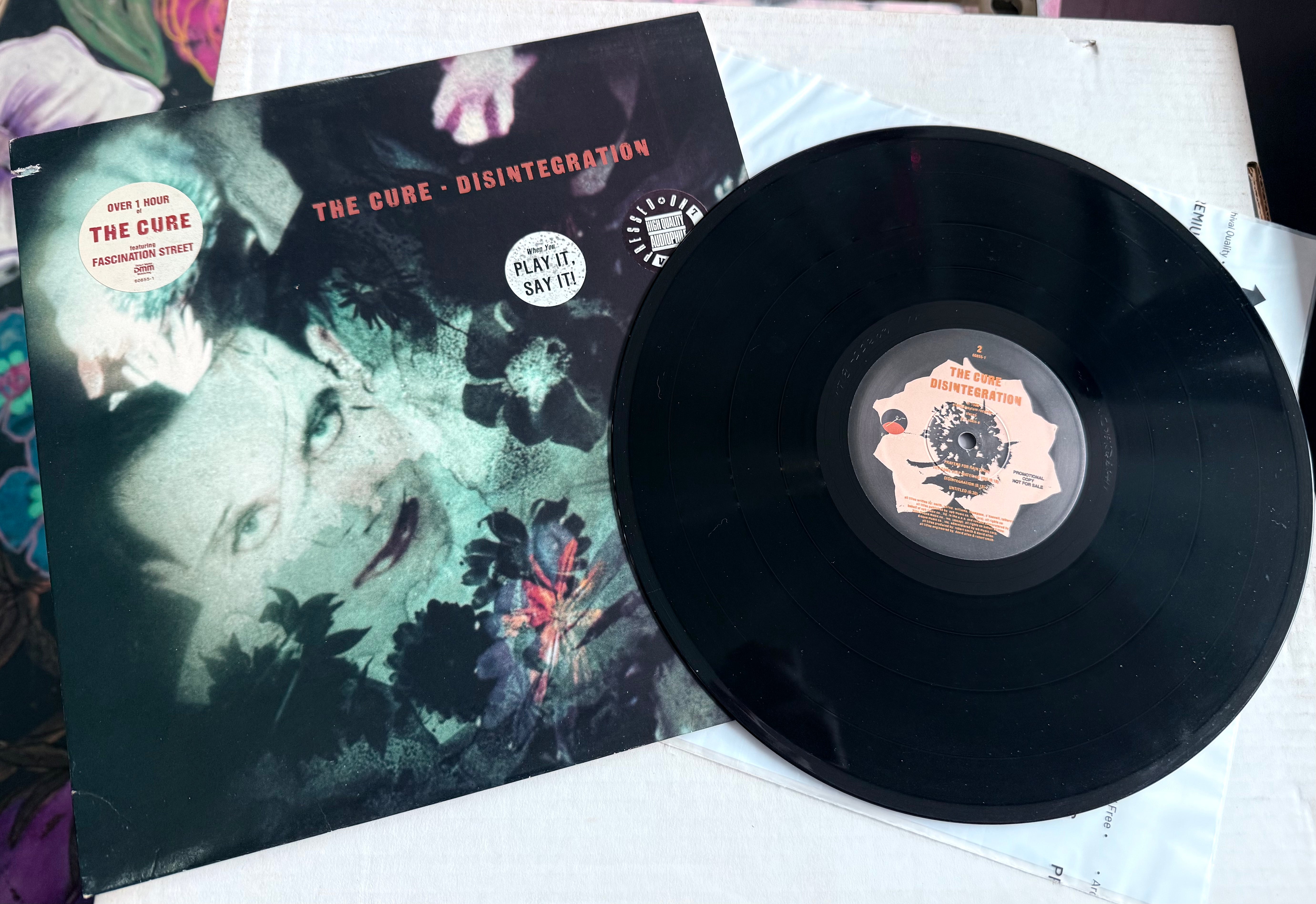 Cure - Disintegration (1989, Promo, USED)