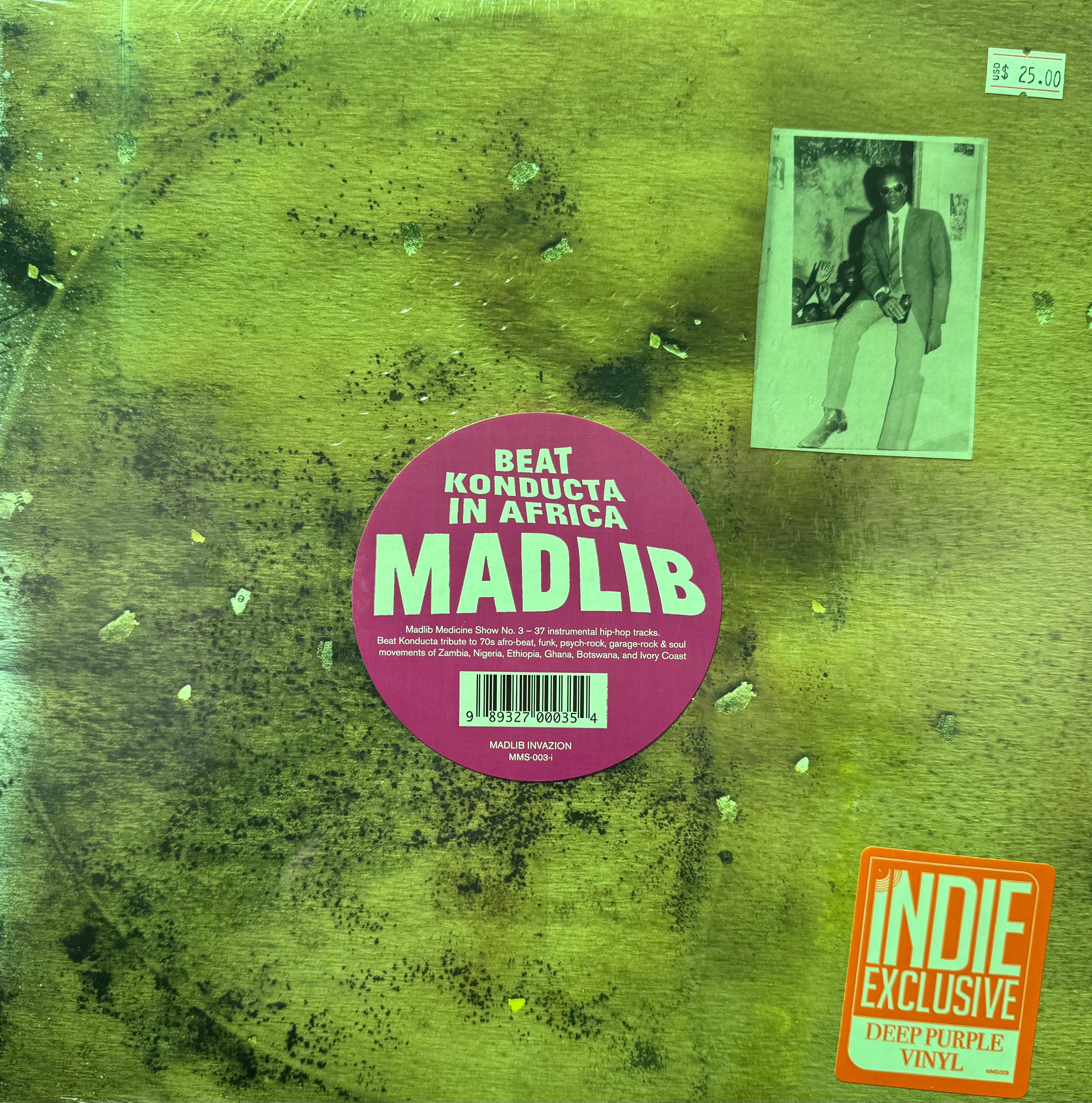 Madlib - Beat Konducta In Africa (Purple
