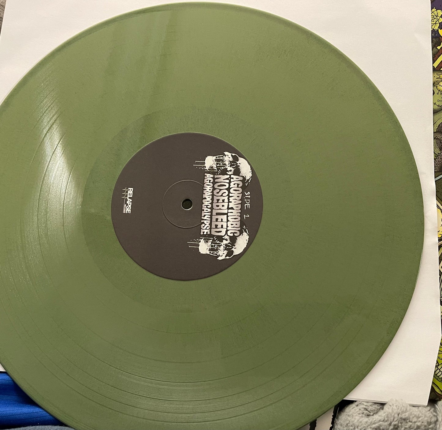 Agoraphobic Nosebleed - Agorapocalypse (Green Vinyl)