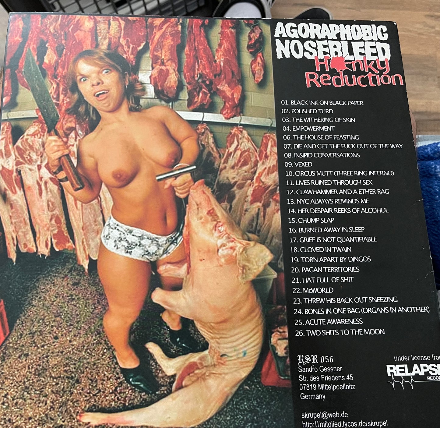 Agoraphobic Nosebleed - Honky Reduction (2006 German Pressing)