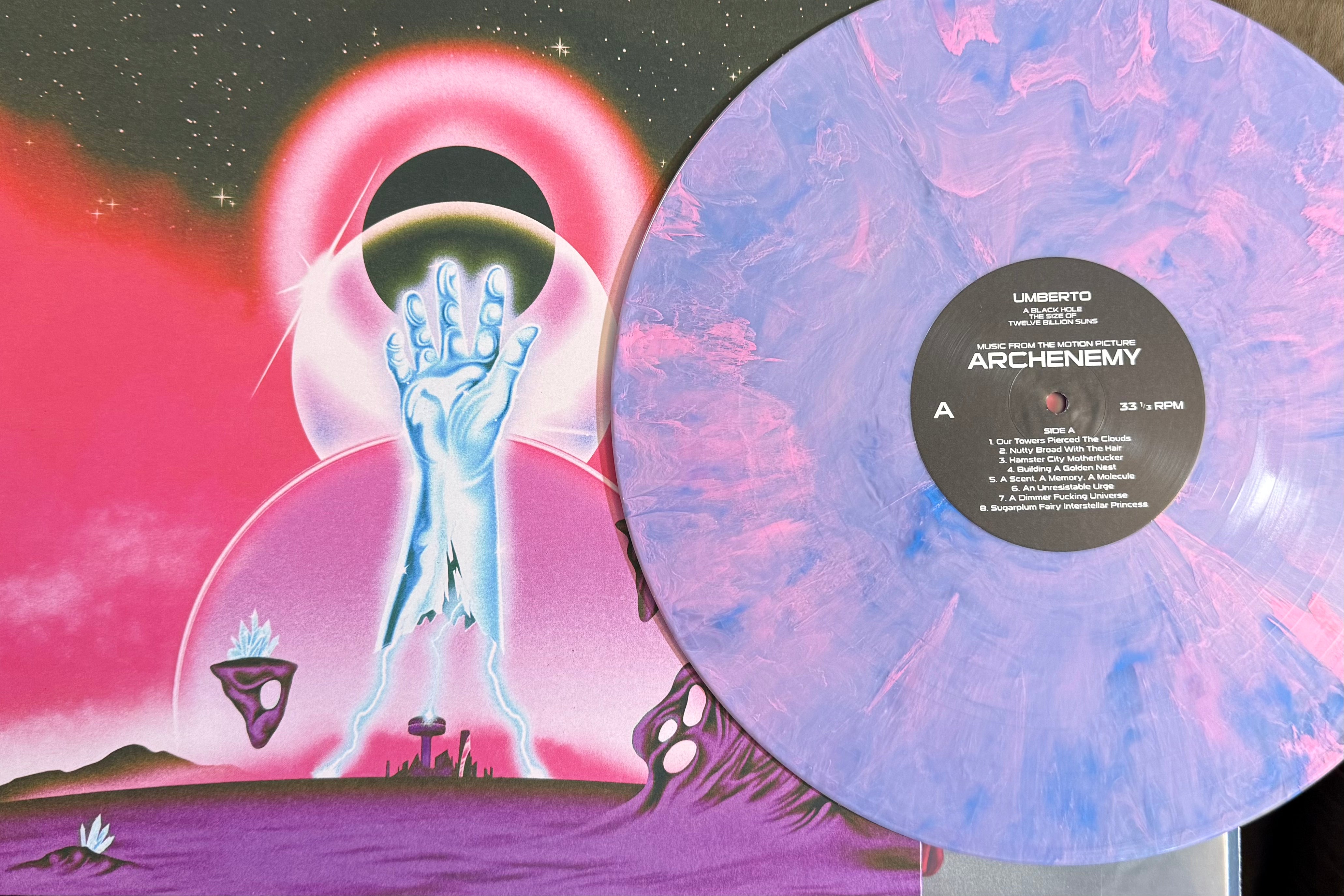 Waxwork Records: Archenemy Soundtrack (2022, Cosmic Swirl, USED)