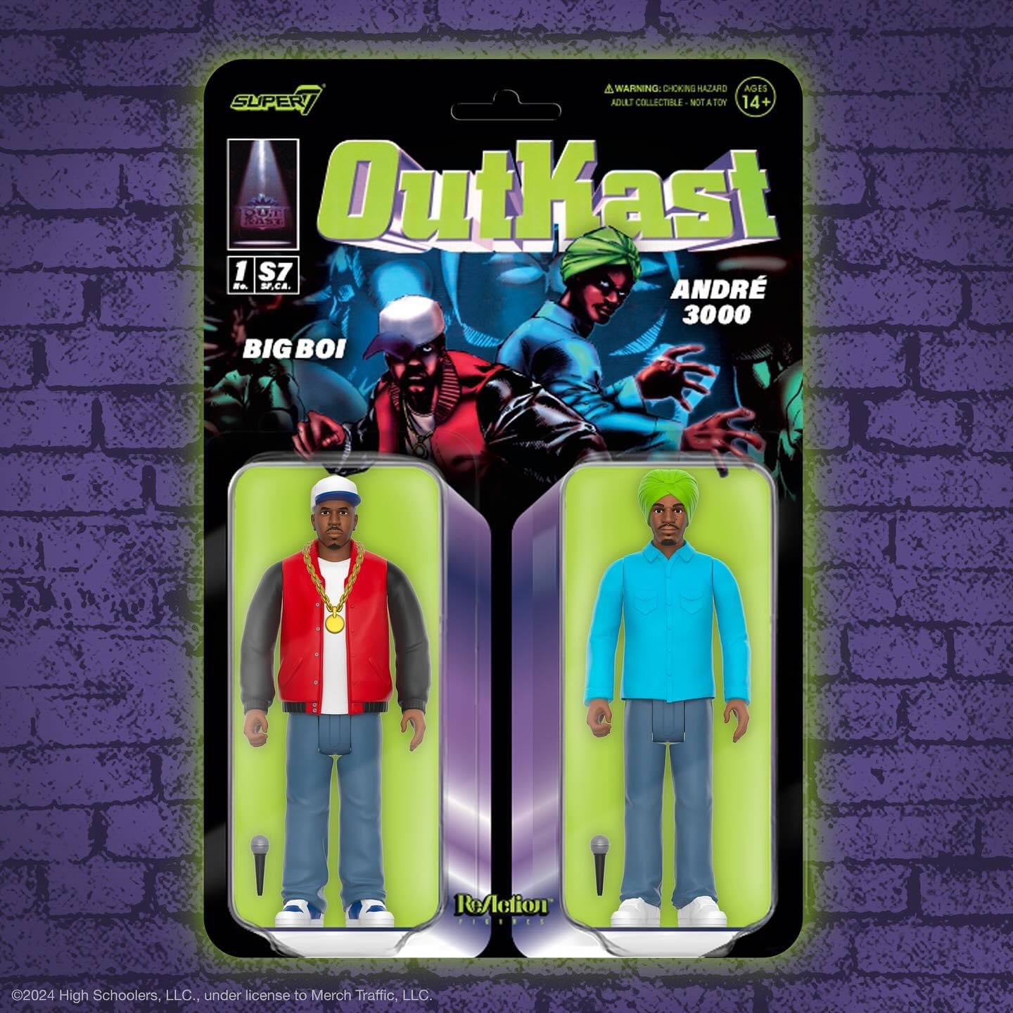 Super7 - Outkast - Reaction Figures - Outkast (Atliens)