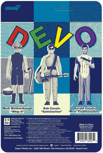 Super7 - Devo - Reaction Figure - Gerald Casale (New Traditionalists)