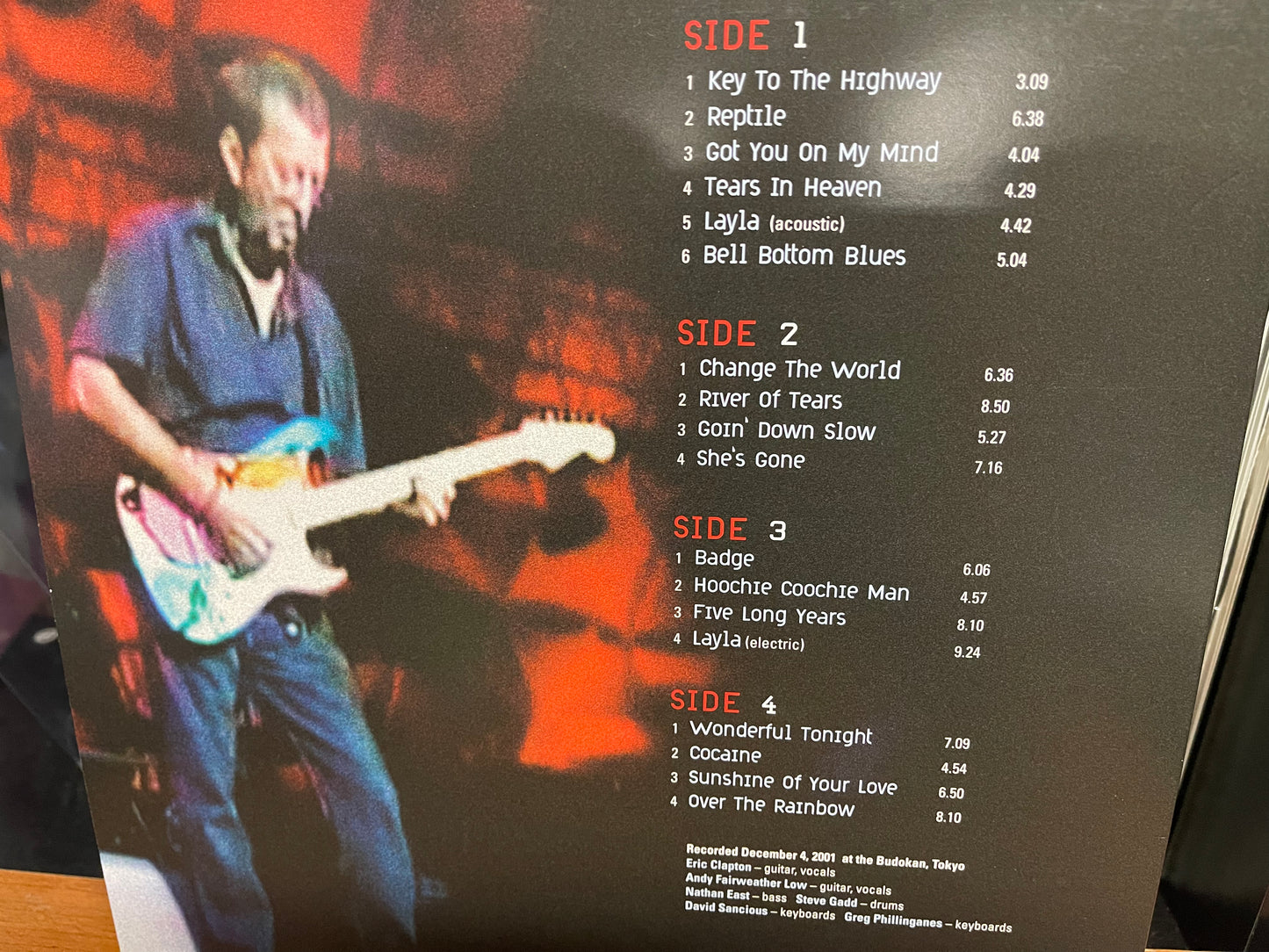 Eric Clapton - Live at Budokan (2010 EU U/O PRESS)