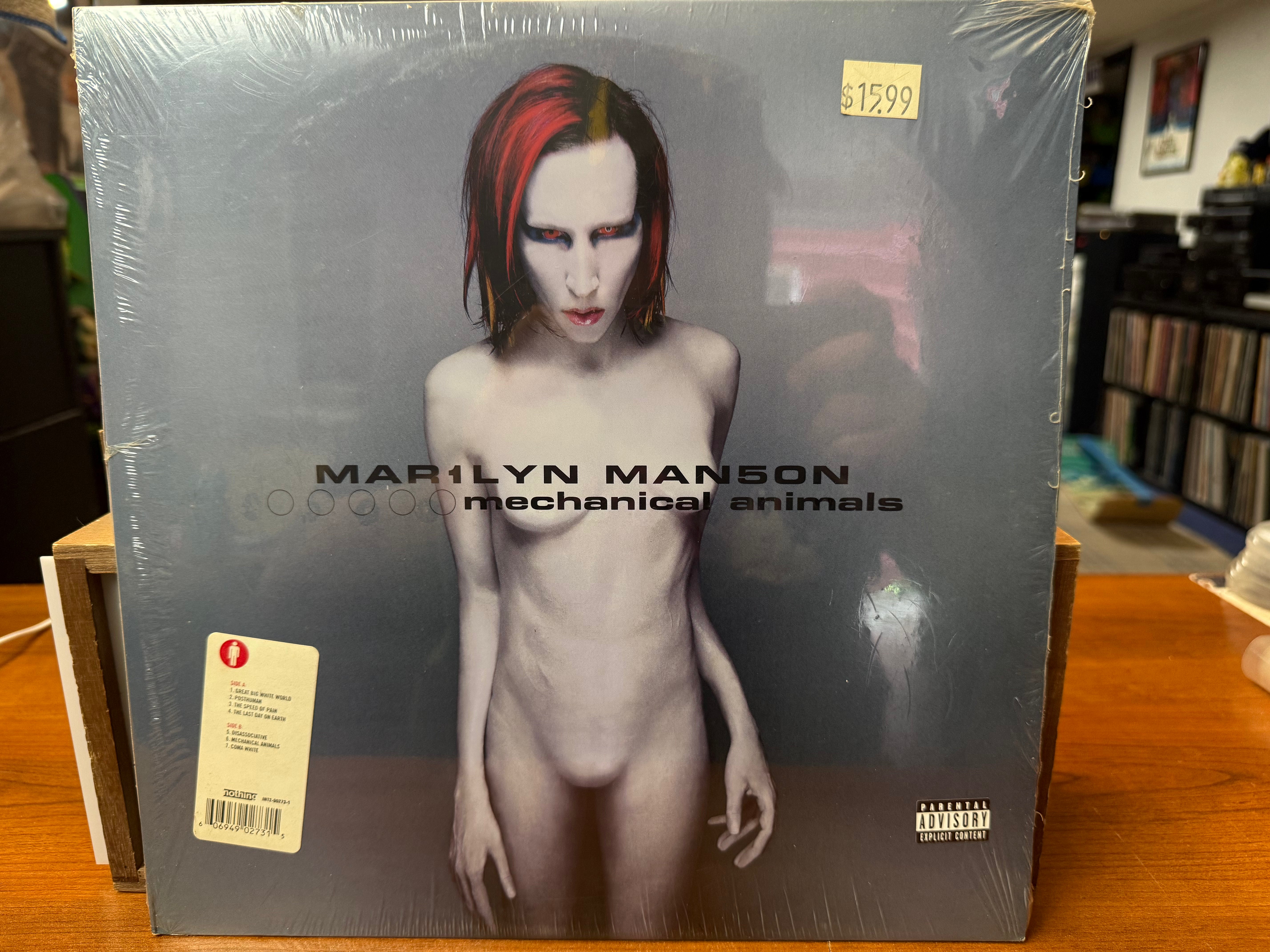 Marilyn Manson - Mechanical Animals (1998, Sealed, USED)